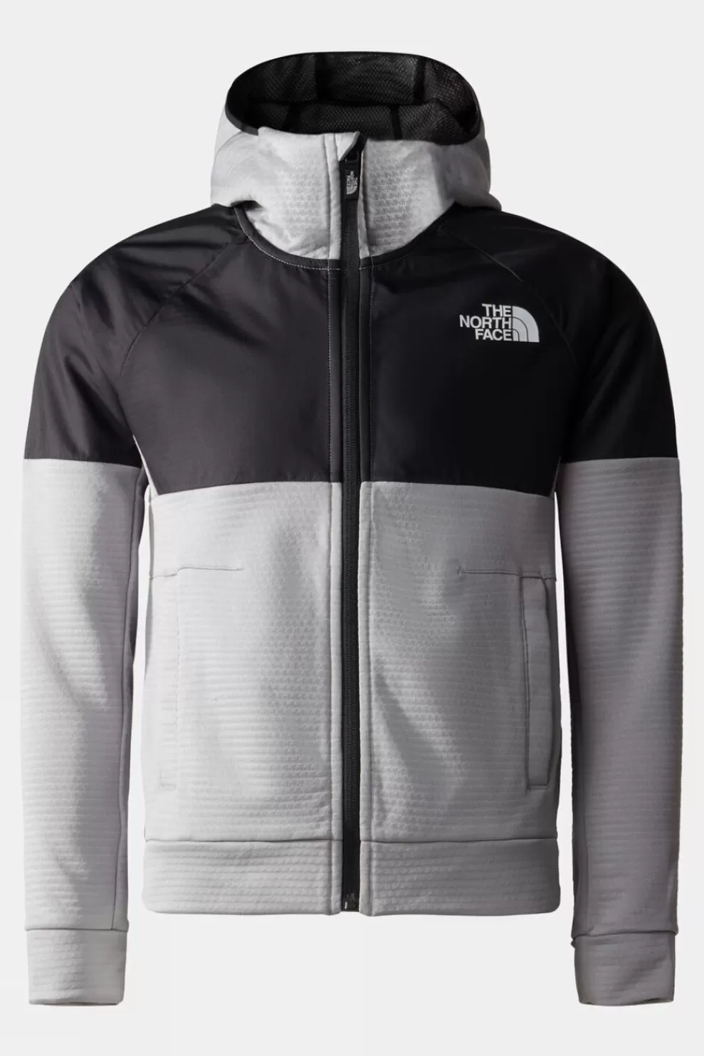 The North Face Boys Mountain Athletics Full Zip Hoodie Jacket<Kids Fleeces+Mid-Layers