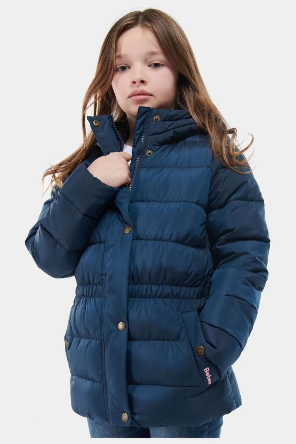 Barbour Girls Littlebury Quilted Jacket<Kids Waterproof Jackets