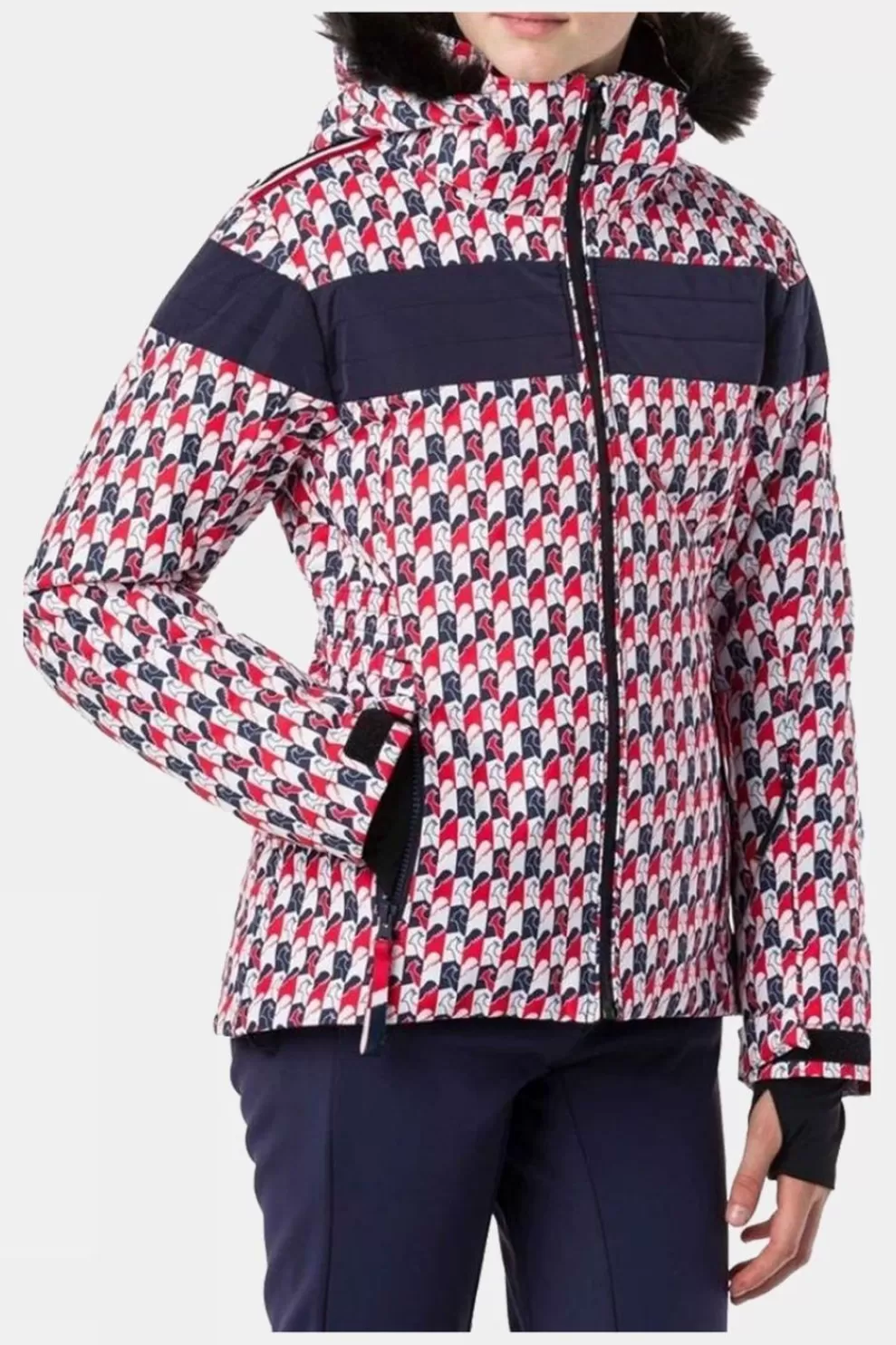 Rossignol Girls Padded Printed Jacket<Kids Ski+Snowboard Jackets