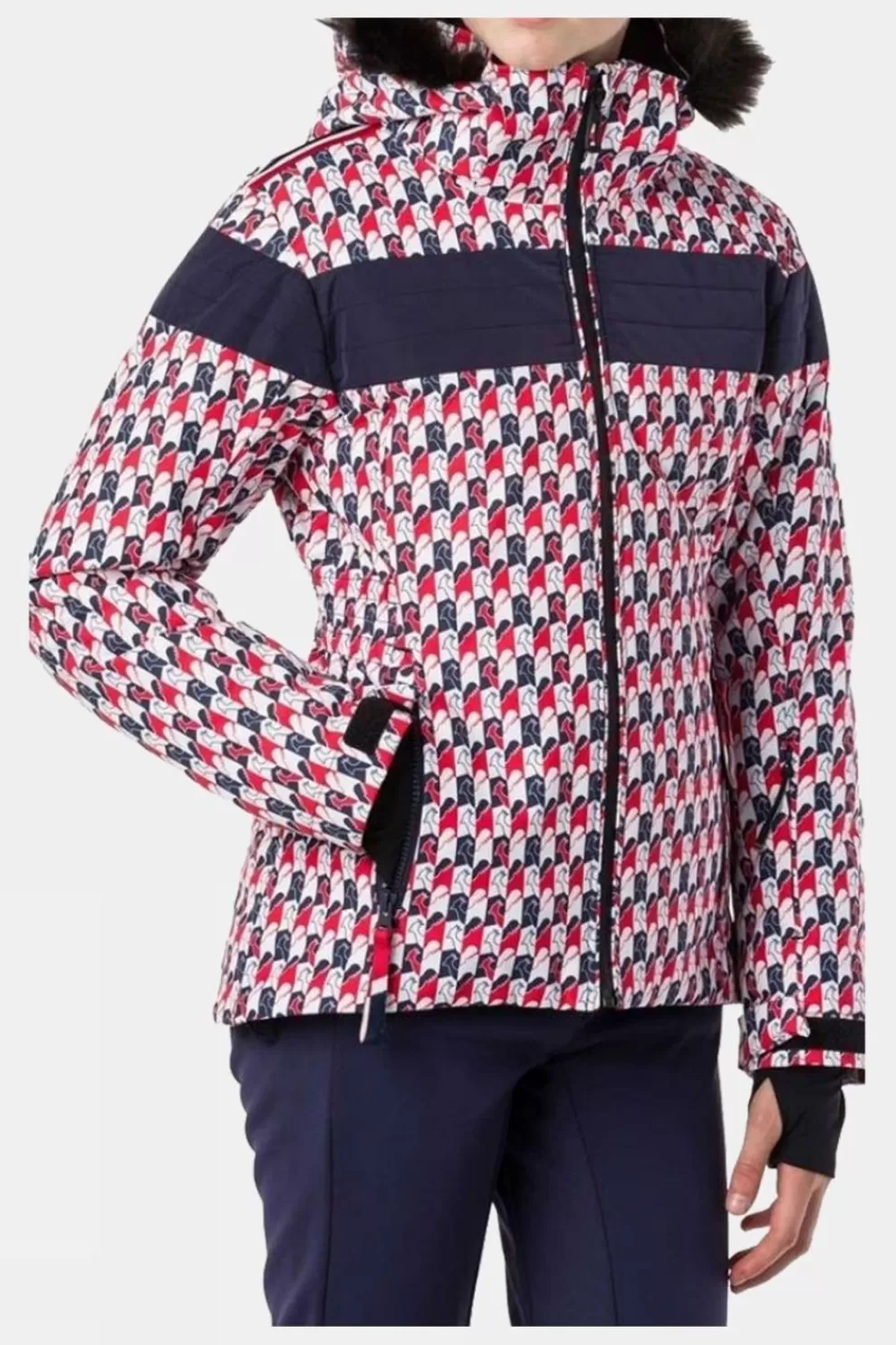 Rossignol Girls Padded Printed Jacket<Kids Ski+Snowboard Jackets