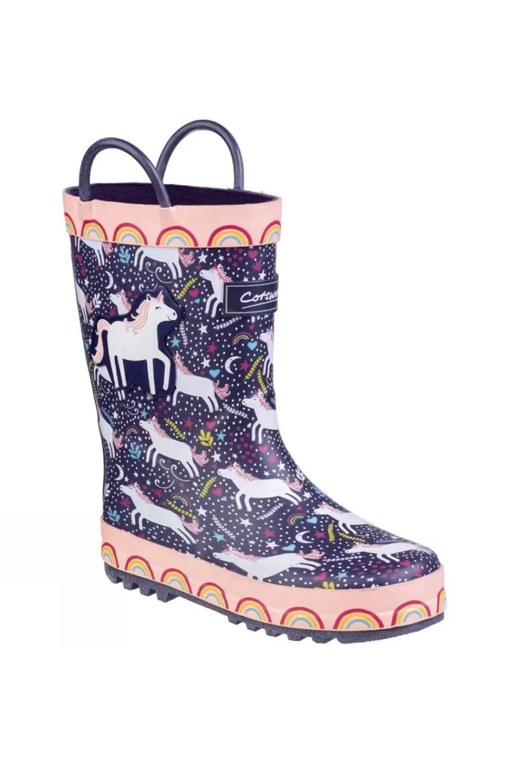 Cotswold Girls Sprinkle Unicorn Welly<Kids Wellies