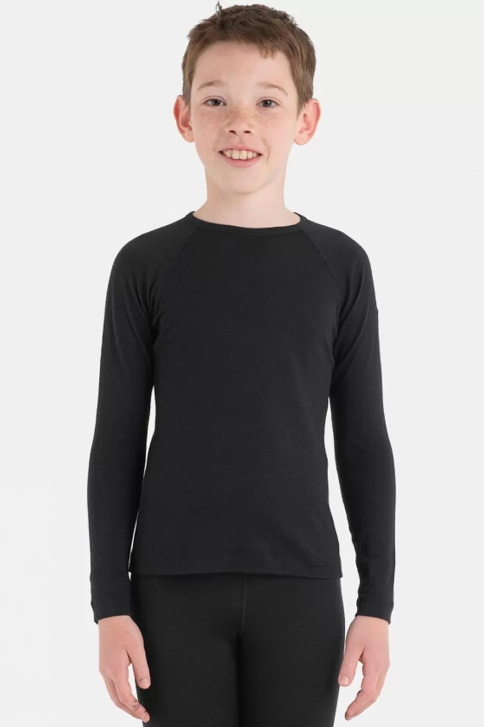 Icebreaker Kids 200 Oasis Long Sleeve Crew Top<Kids Base Layers+Thermals