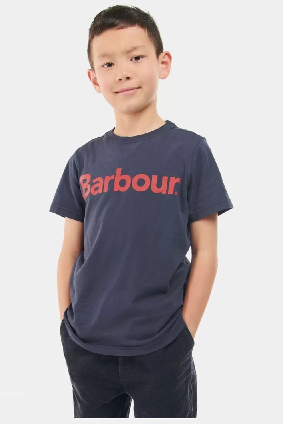 Barbour Kids Essentials Logo Tee<Kids Beach Clothing