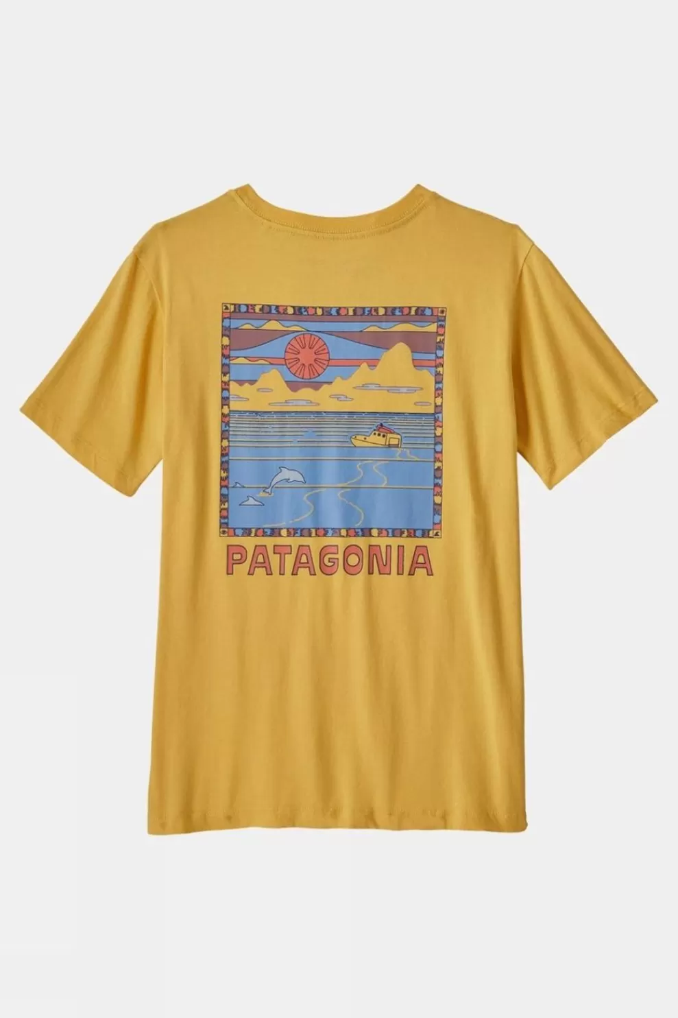 Patagonia Kids Regenerative Organic Certified Cotton Graphic Tee<Kids Beach Clothing