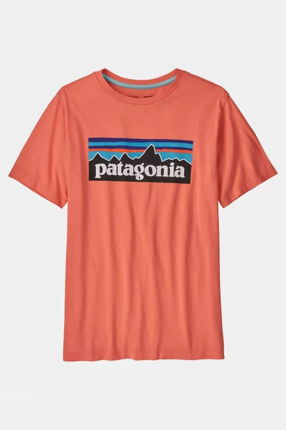 Patagonia Kids Regenerative Organic Certified Cotton P-6 Logo Tee<Kids Beach Clothing