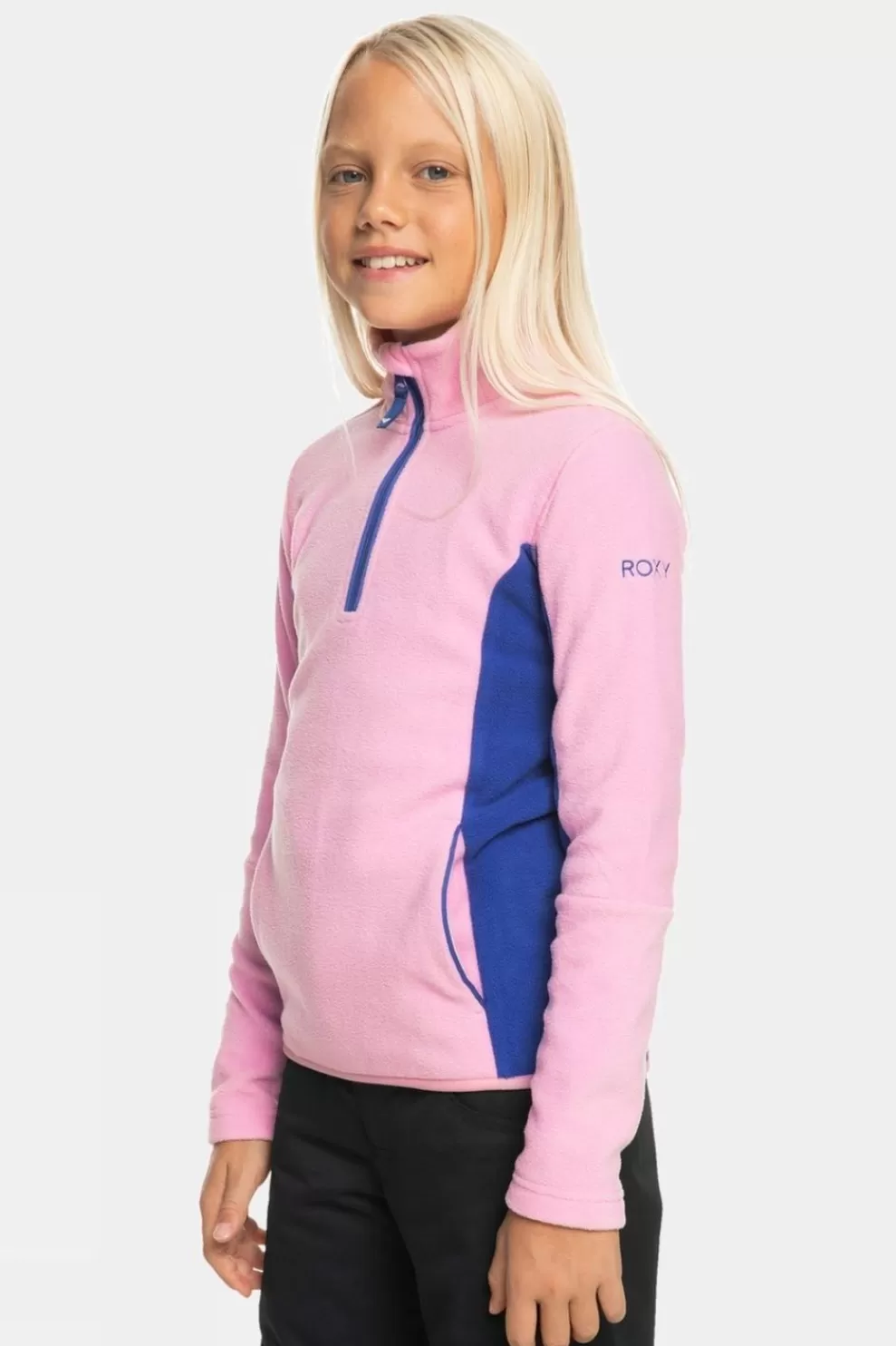 Roxy Kids Sayna Half Zip Fleece<Kids Fleeces+Mid-Layers