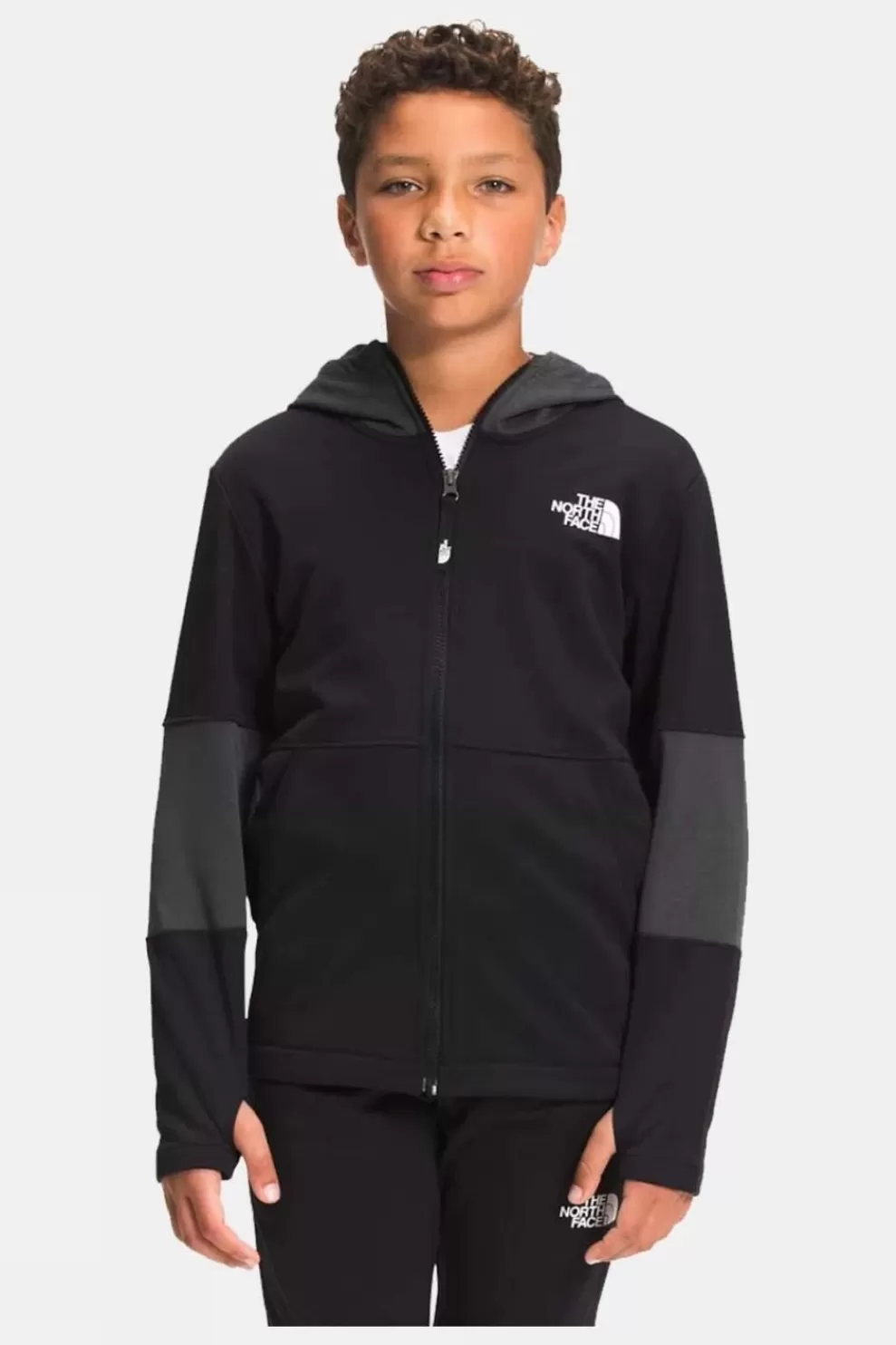 The North Face Kids Winter Warm Full Zip Hoodie<Kids Fleeces+Mid-Layers