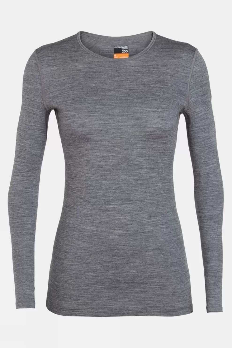 Icebreaker Womens 200 Oasis Long Sleeve Crewe Top<Women Base Layer Tops