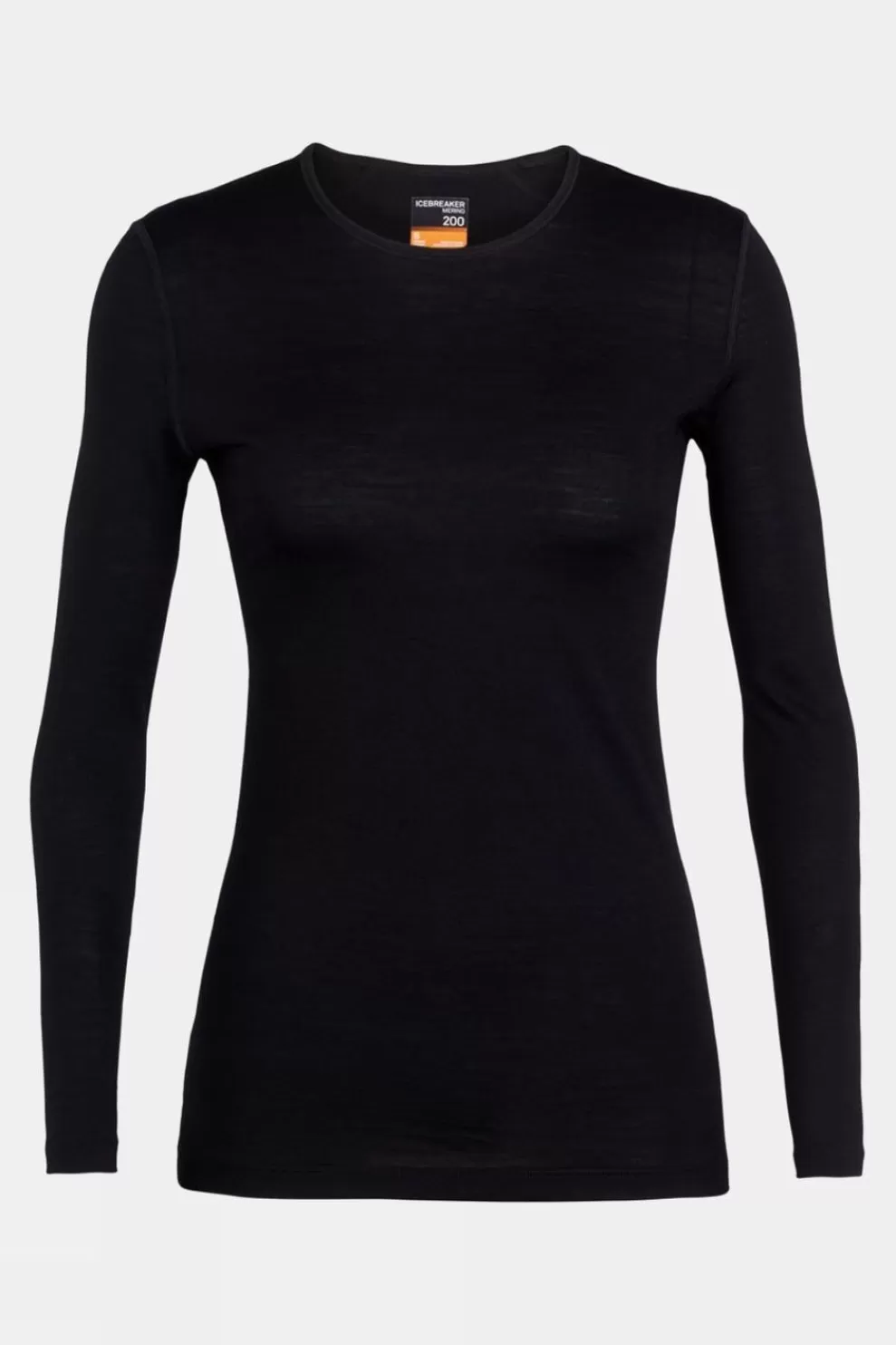 Icebreaker Womens 200 Oasis Long Sleeve Crewe Top<Women Base Layer Tops