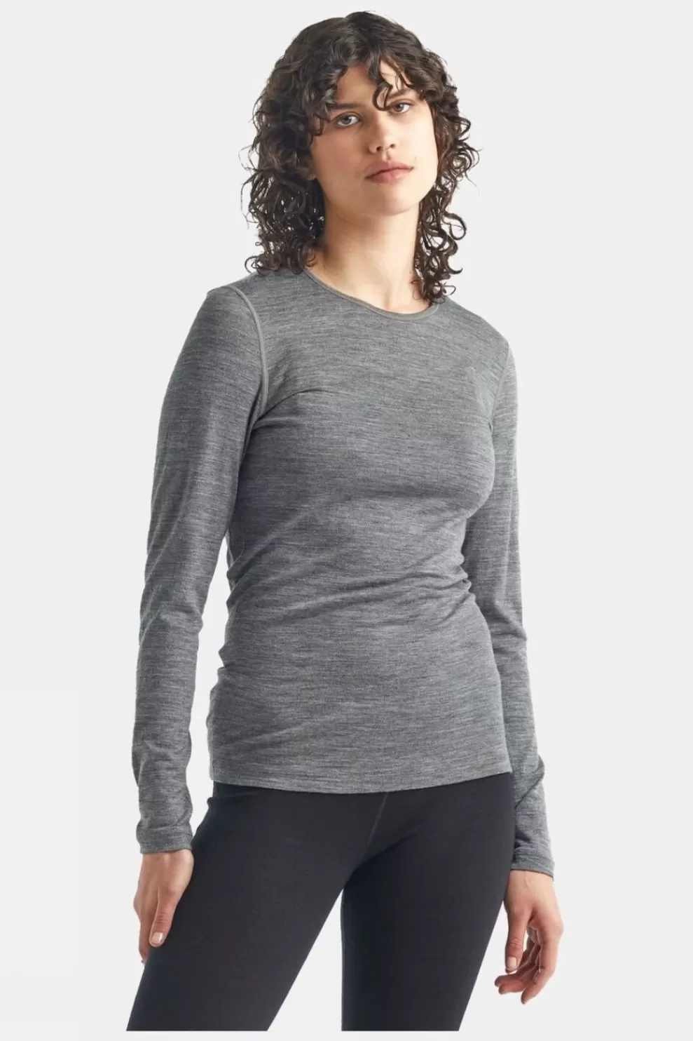 Icebreaker Womens 200 Oasis Long Sleeve Crewe Top<Women Base Layer Tops