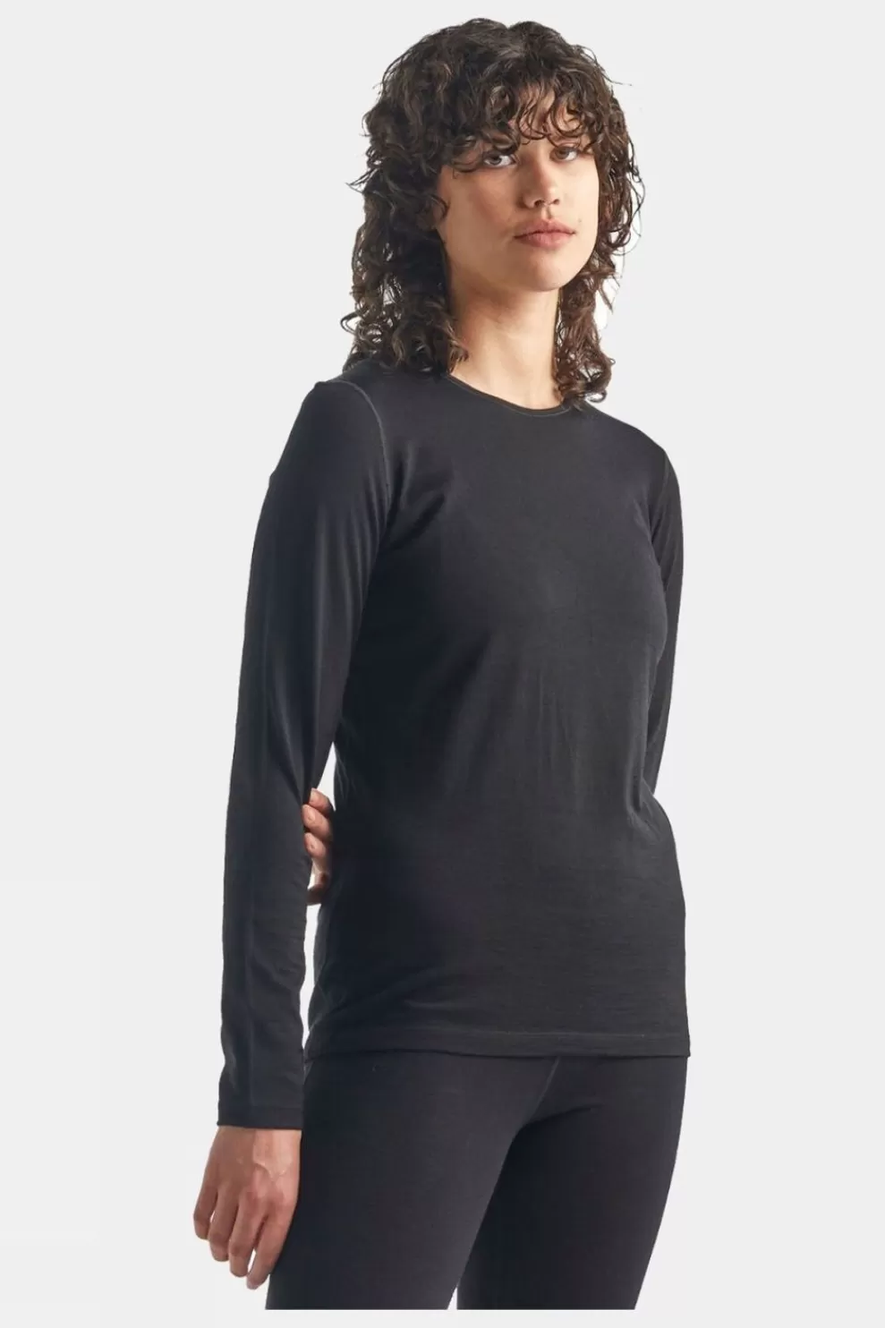 Icebreaker Womens 200 Oasis Long Sleeve Crewe Top<Women Base Layer Tops