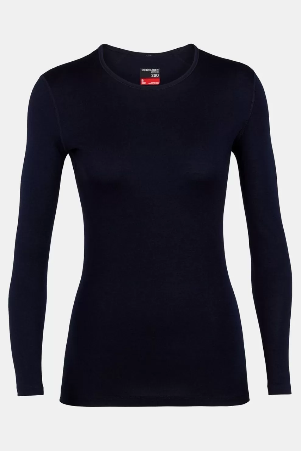 Icebreaker Womens 260 Tech Long Sleeve Crewe Top<Women Base Layer Tops