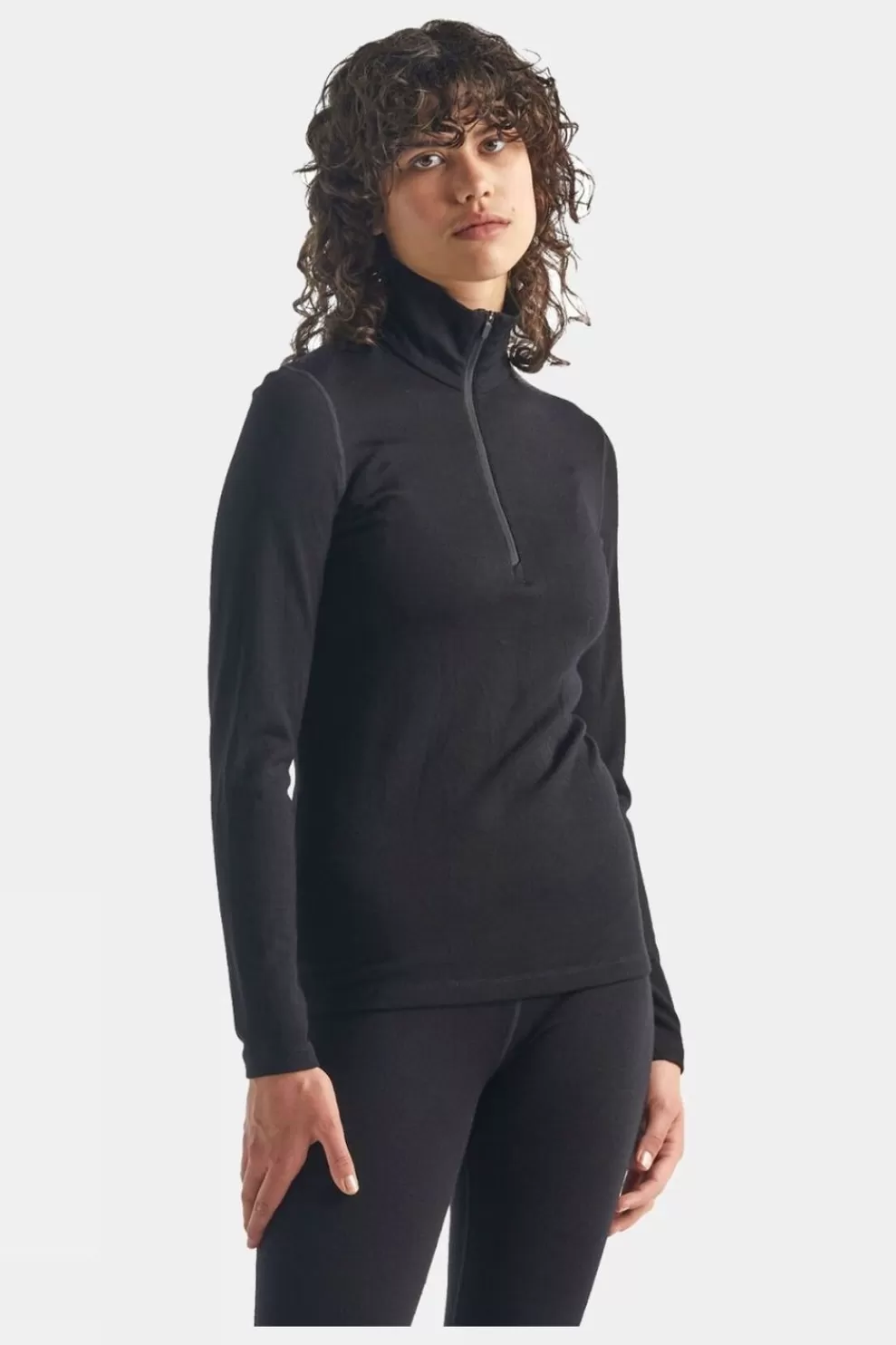 Icebreaker Womens 260 Tech Long Sleeve Half Zip Top<Women Base Layer Tops