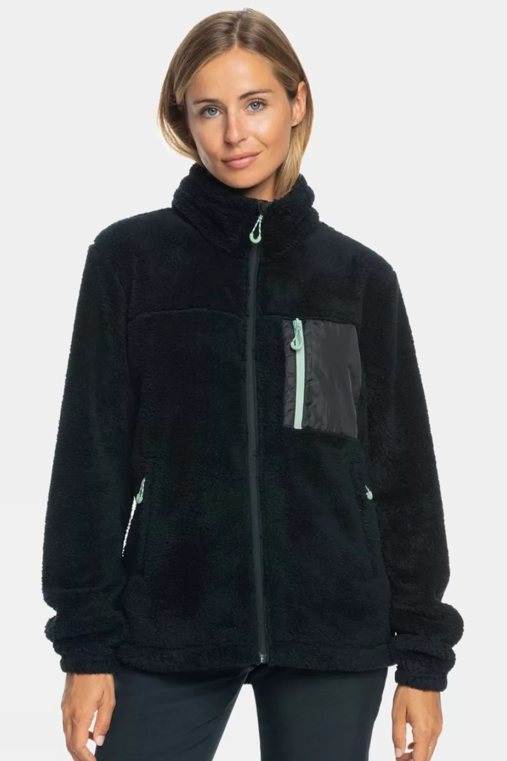 Roxy Womens Alabama Full Zip Fleece<Women Fleeces + Mid-Layers