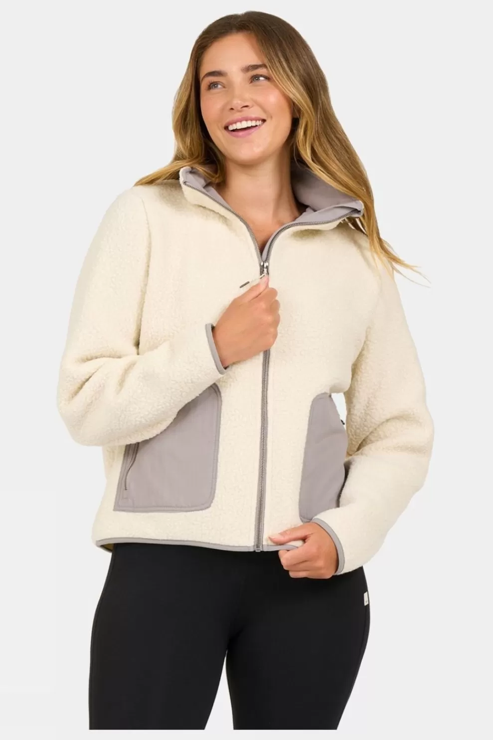 Vuori Womens Alpine Sherpa Jacket<Women Fleeces + Mid-Layers