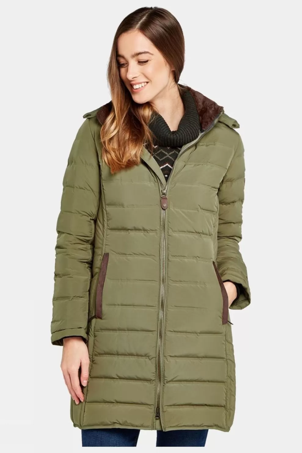 Dubarry Womens Ballybrophy Quilted Parka<Women Casual Jackets