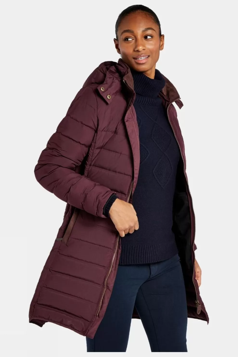 Dubarry Womens Ballybrophy Quilted Parka<Women Casual Jackets