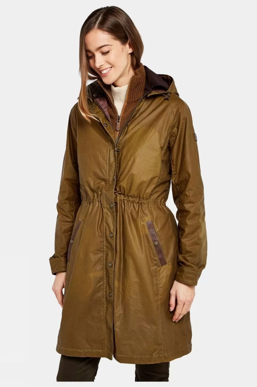 Dubarry Womens Ballyvaughan Wax Coat<Women Casual Jackets