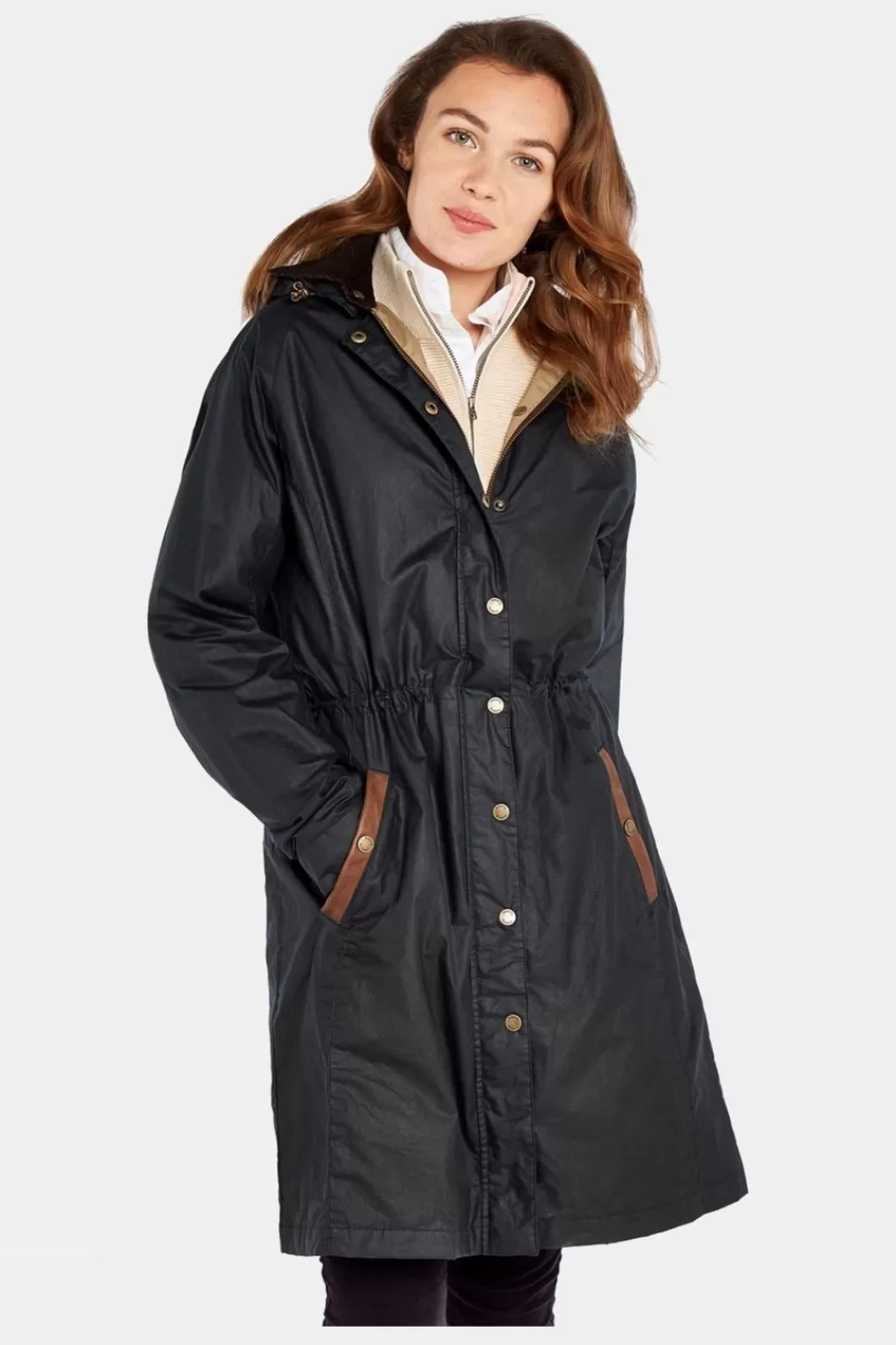 Dubarry Womens Ballyvaughan Wax Coat<Women Casual Jackets