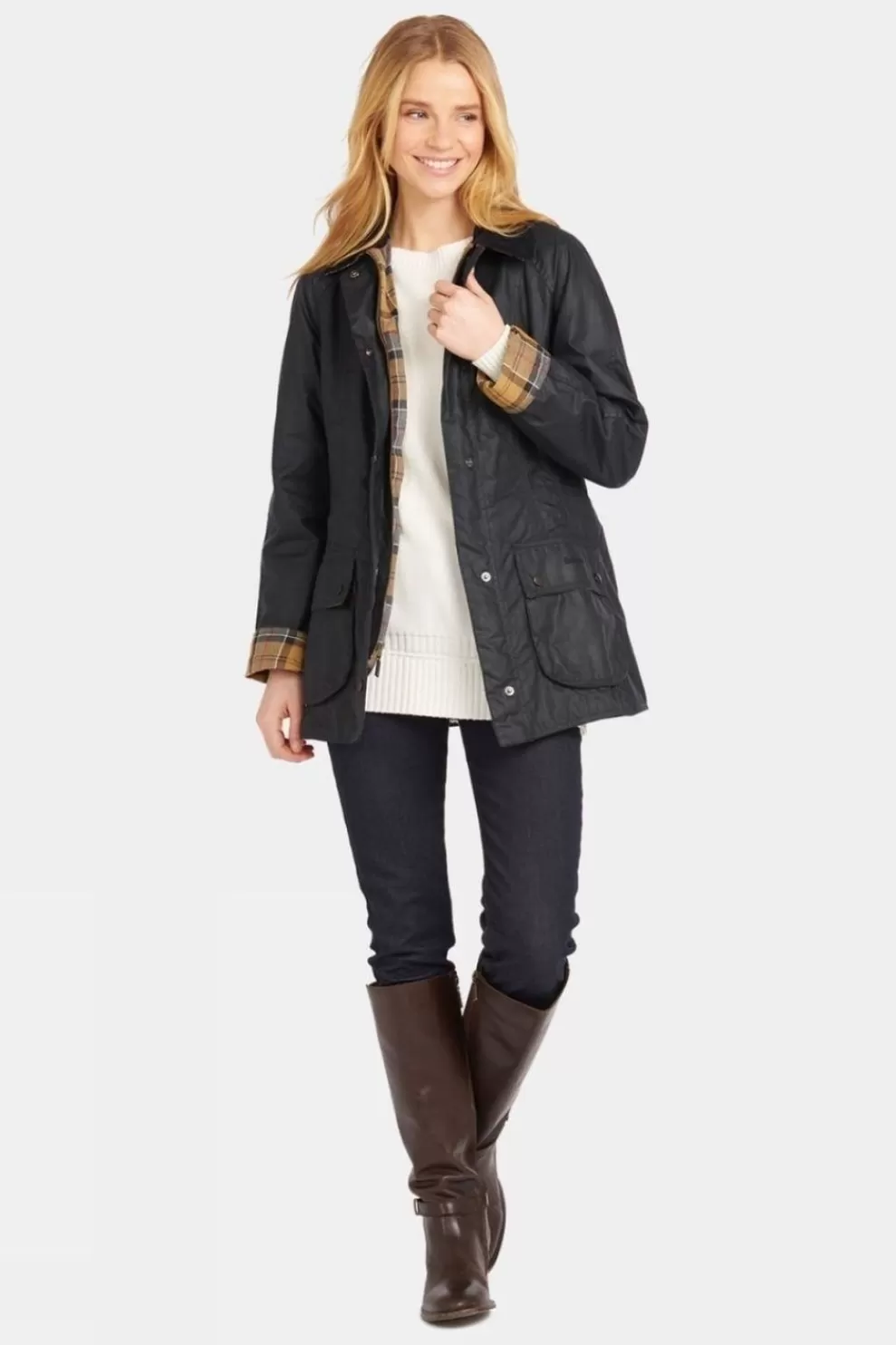 Barbour Womens Beadnell Wax Jacket<Women Casual Jackets