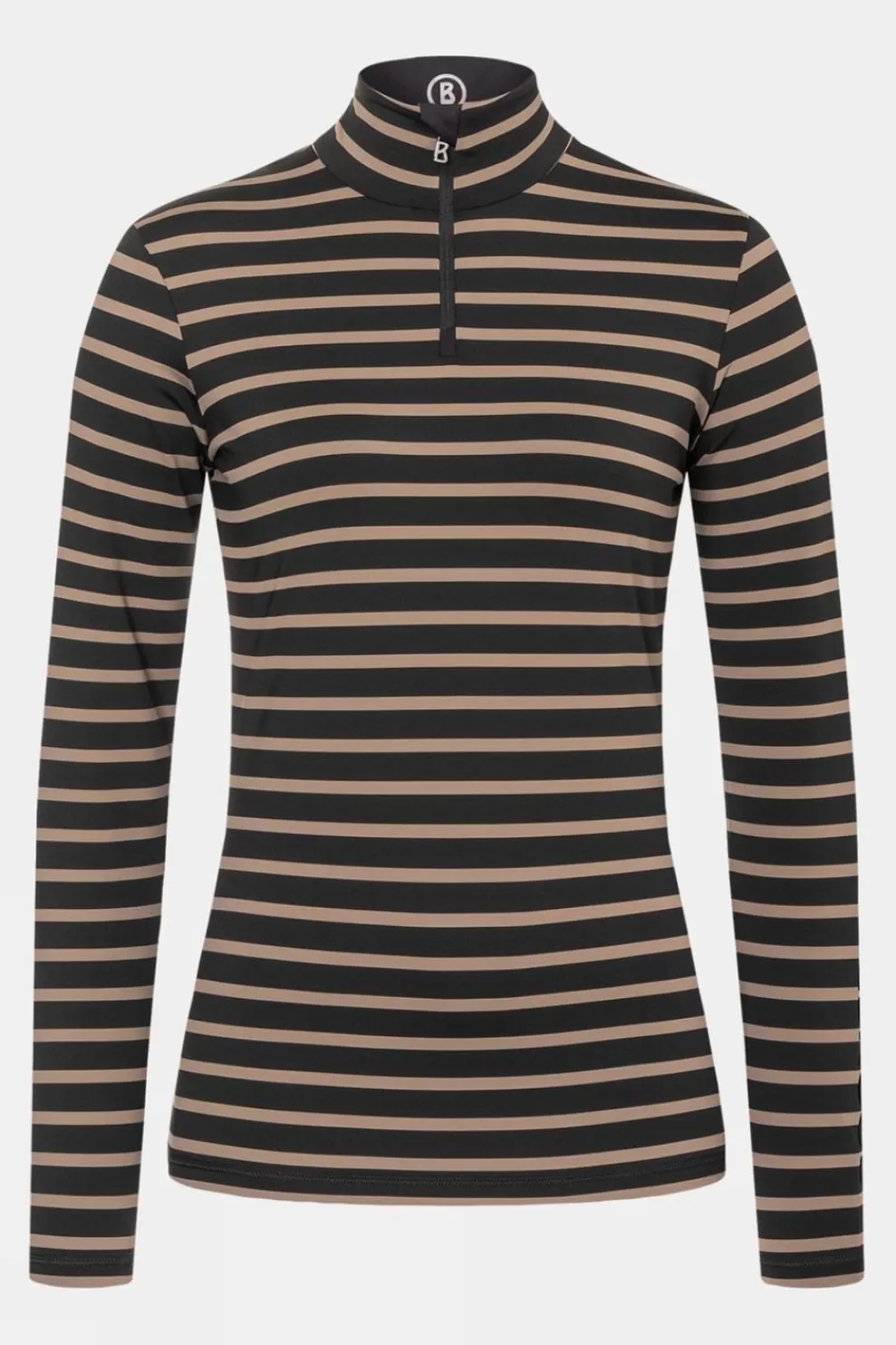 Bogner Womens Beline Stripe Layer Shirt<Women Fleeces + Mid-Layers