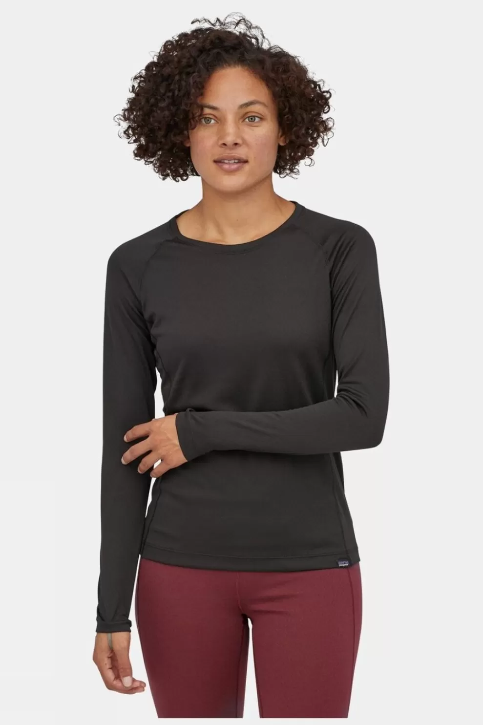 Patagonia Womens Capilene Midweight Crew Baselayer<Women Base Layer Tops