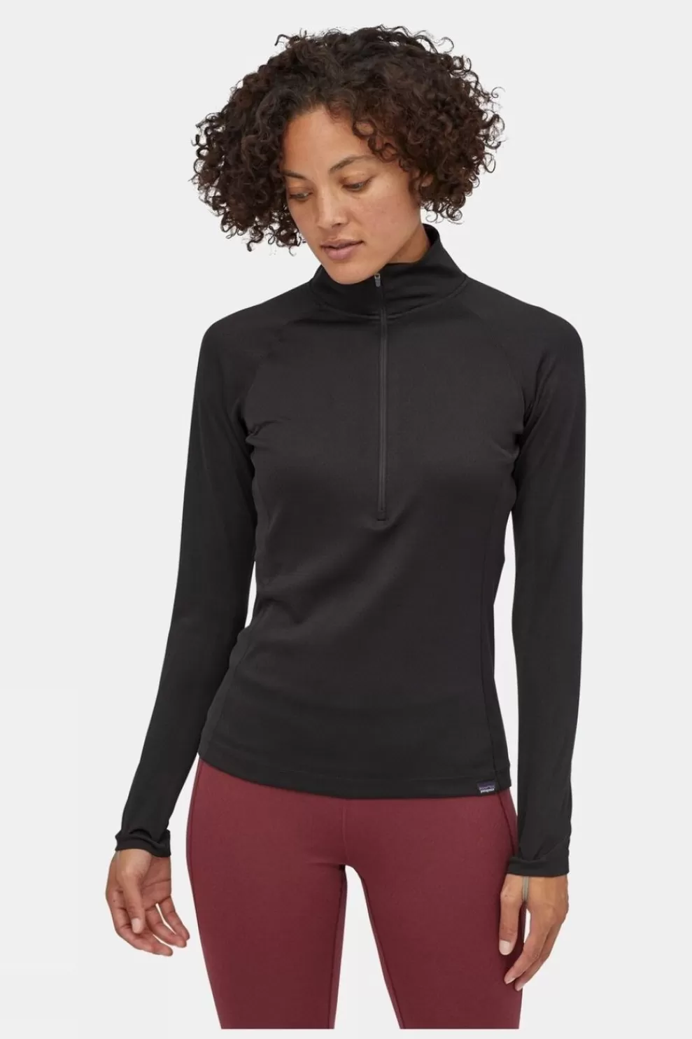 Patagonia Womens Capilene Midweight Zip-Neck Fleece<Women Base Layer Tops