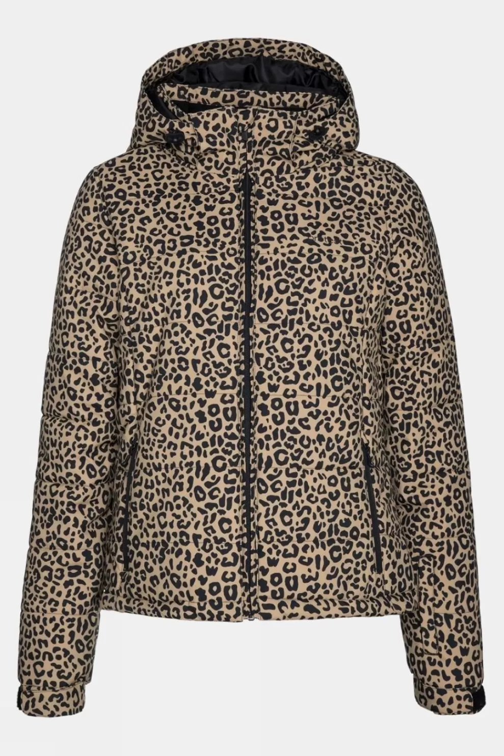 Protest Womens Dallas Leopard Print Snow Jacket<Women Ski Jackets