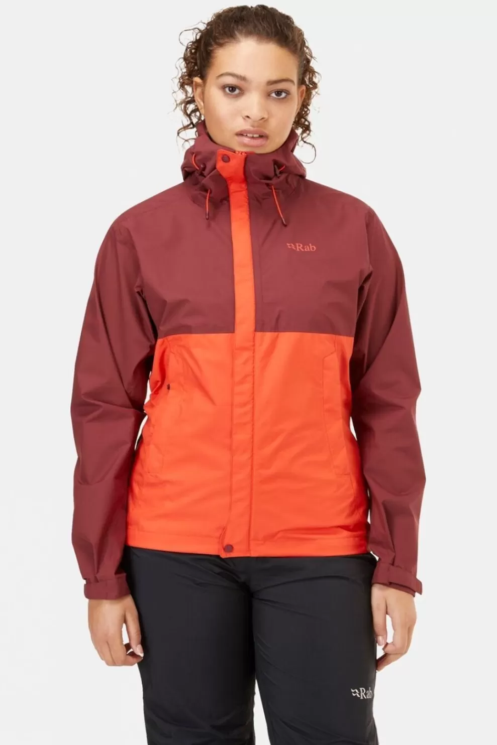 Rab Womens Downpour Eco Jacket<Women Waterproof Jackets