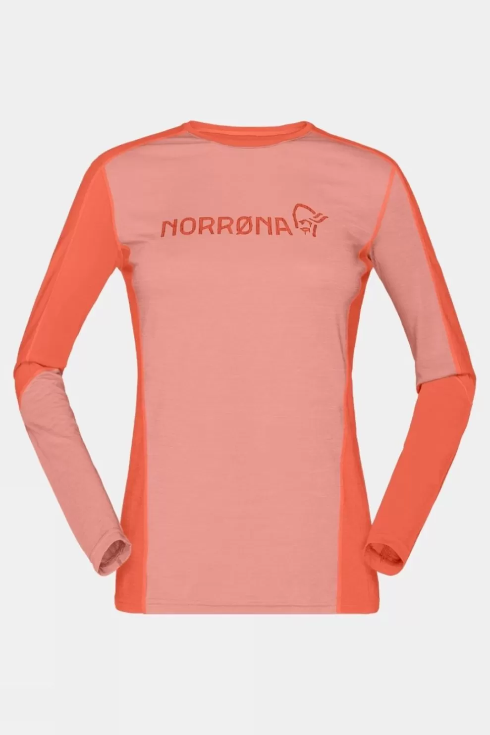 Norrona Womens Falketind Equaliser Merino Round Neck Top<Women Base Layer Tops