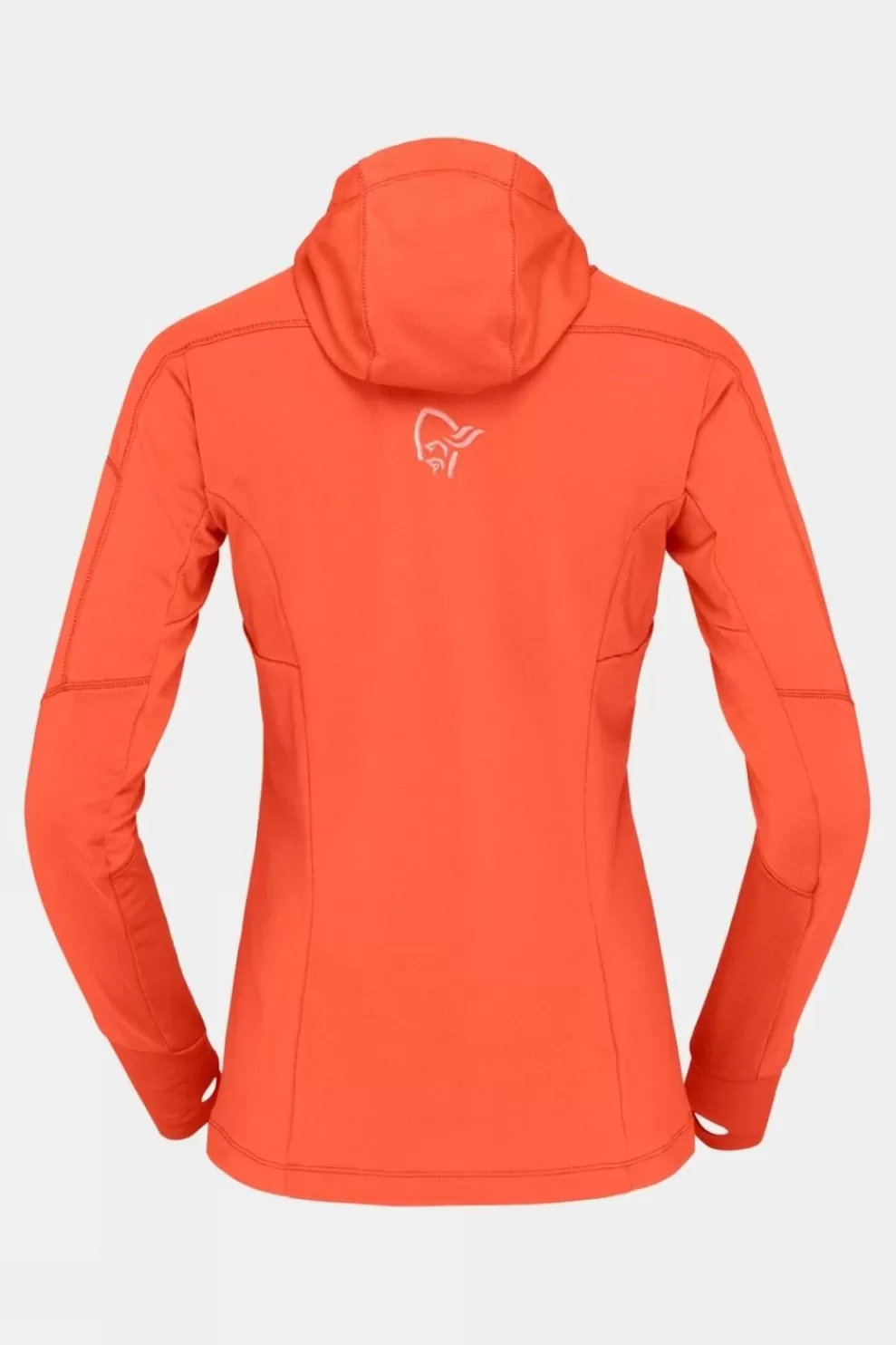 Norrona Womens Falketind Power Grid Hood Fleece<Women Fleeces + Mid-Layers