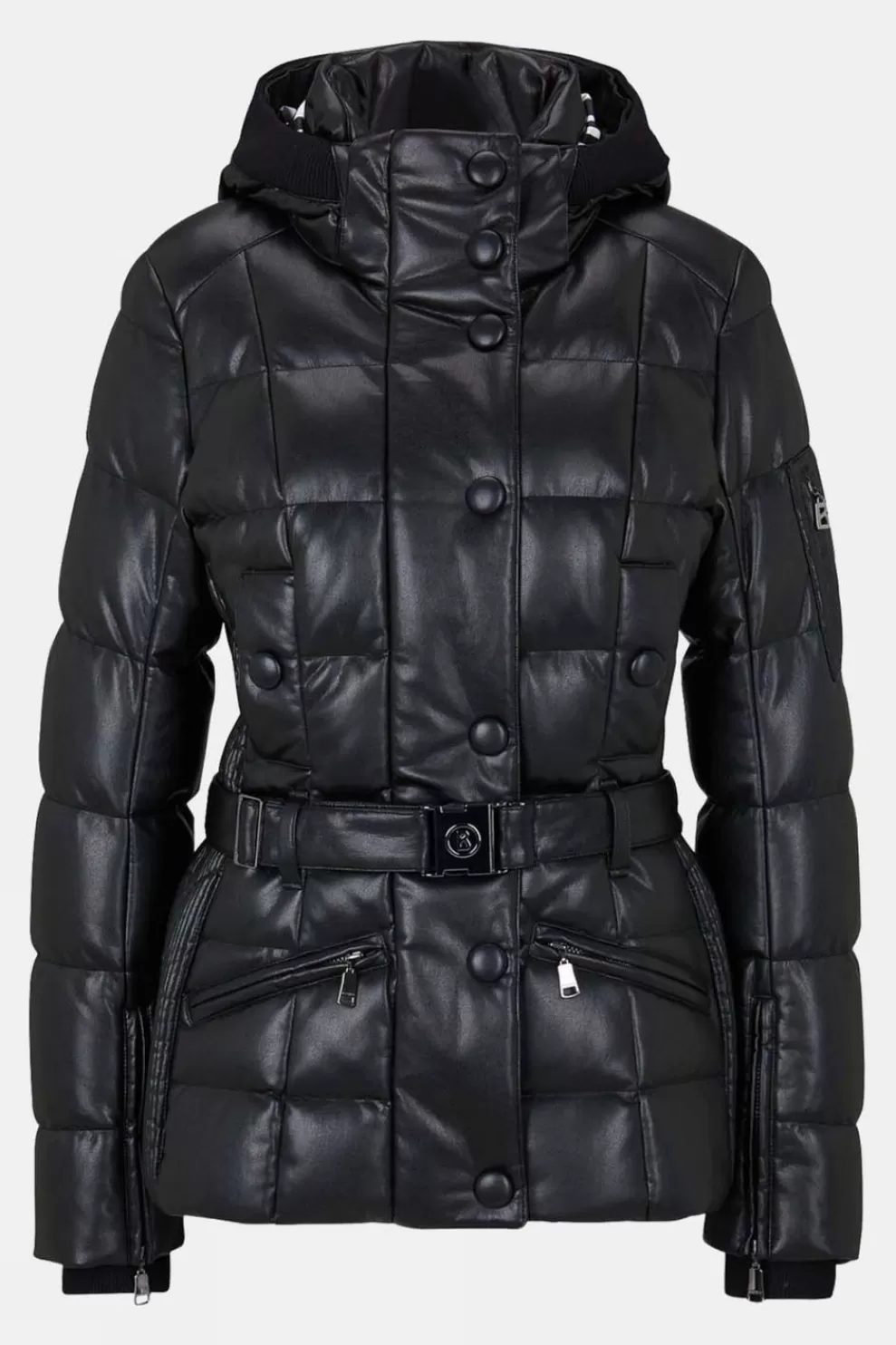 Bogner Womens Gisa Down Belted Jacket<Women Down Jackets