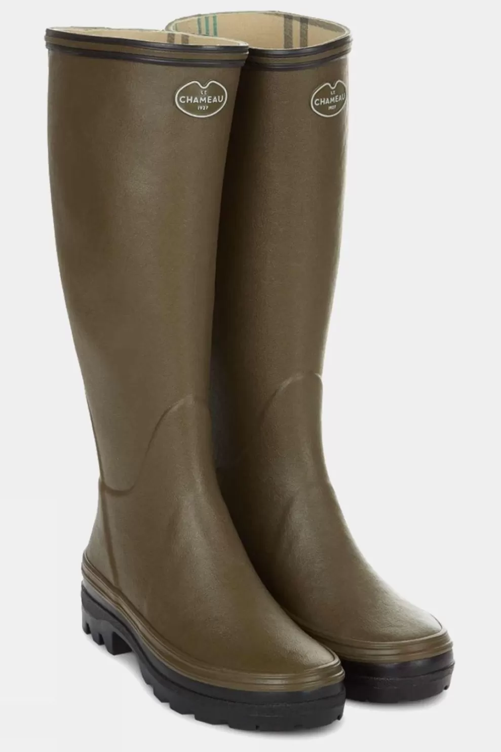 Le Chameau Womens Giverney Jersey Lined Wellington Boots<Women Wellies