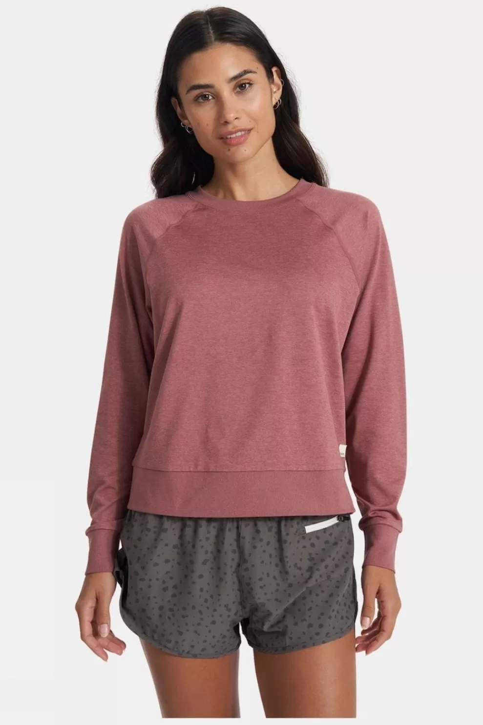 Vuori Womens Halo Long Sleeve Crew Top<Women Hoodies + Sweats