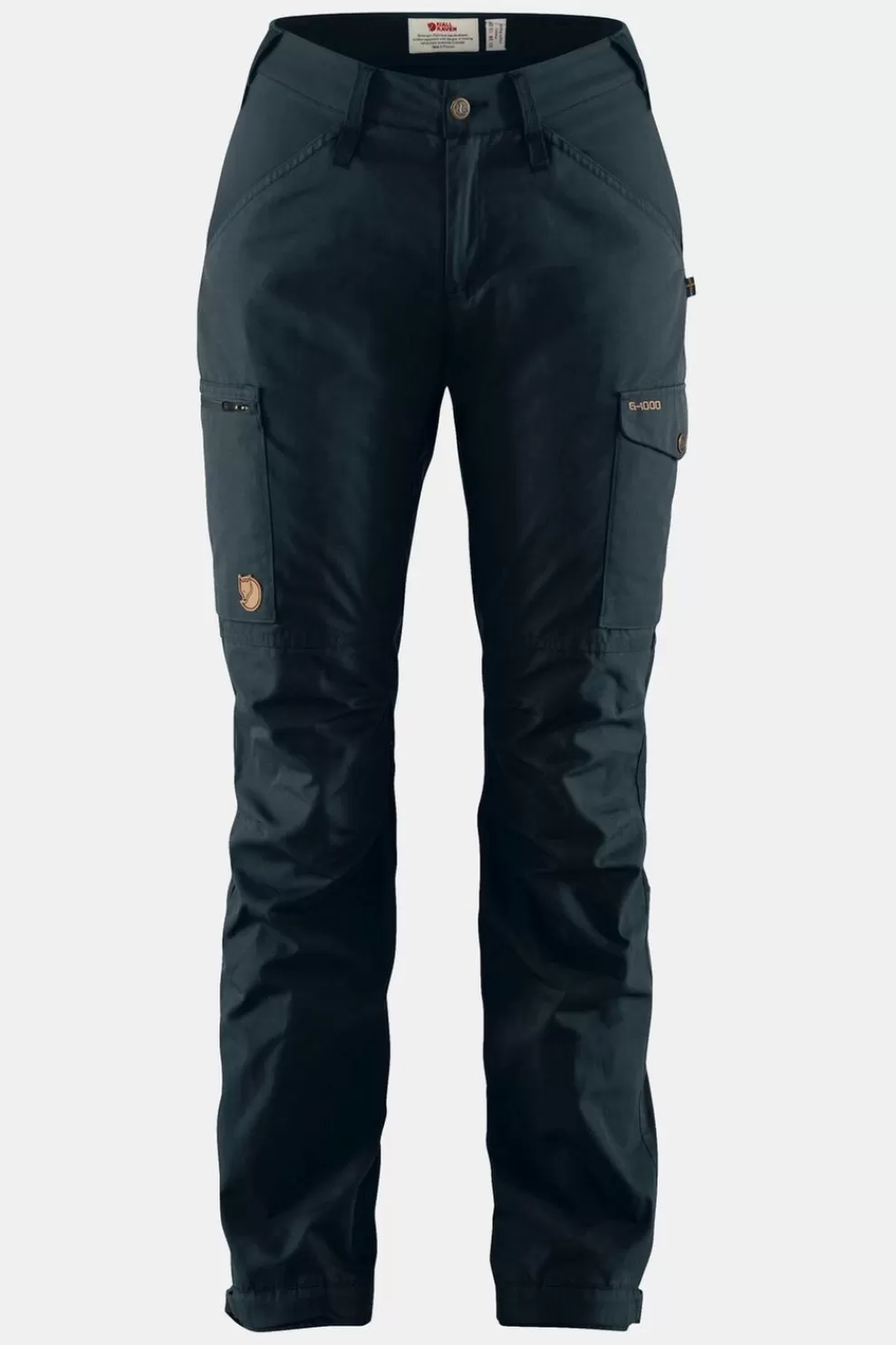 Fjallraven Womens Kaipak Curved Trousers<Women Walking Trousers