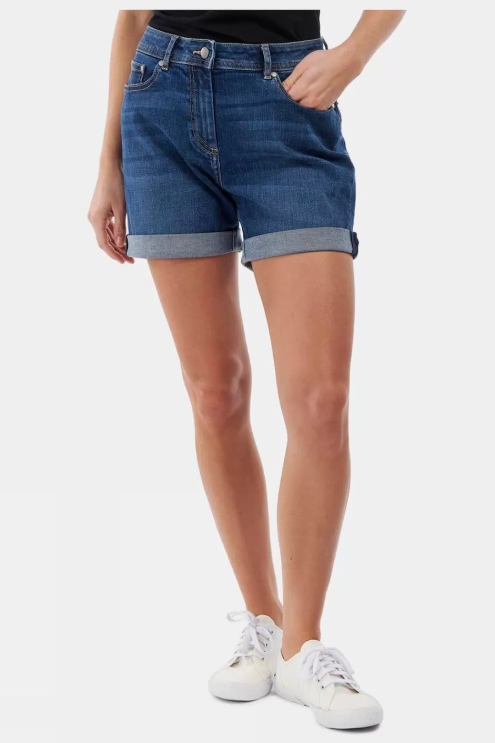 Barbour Womens Maddison Denim Shorts<Women Shorts