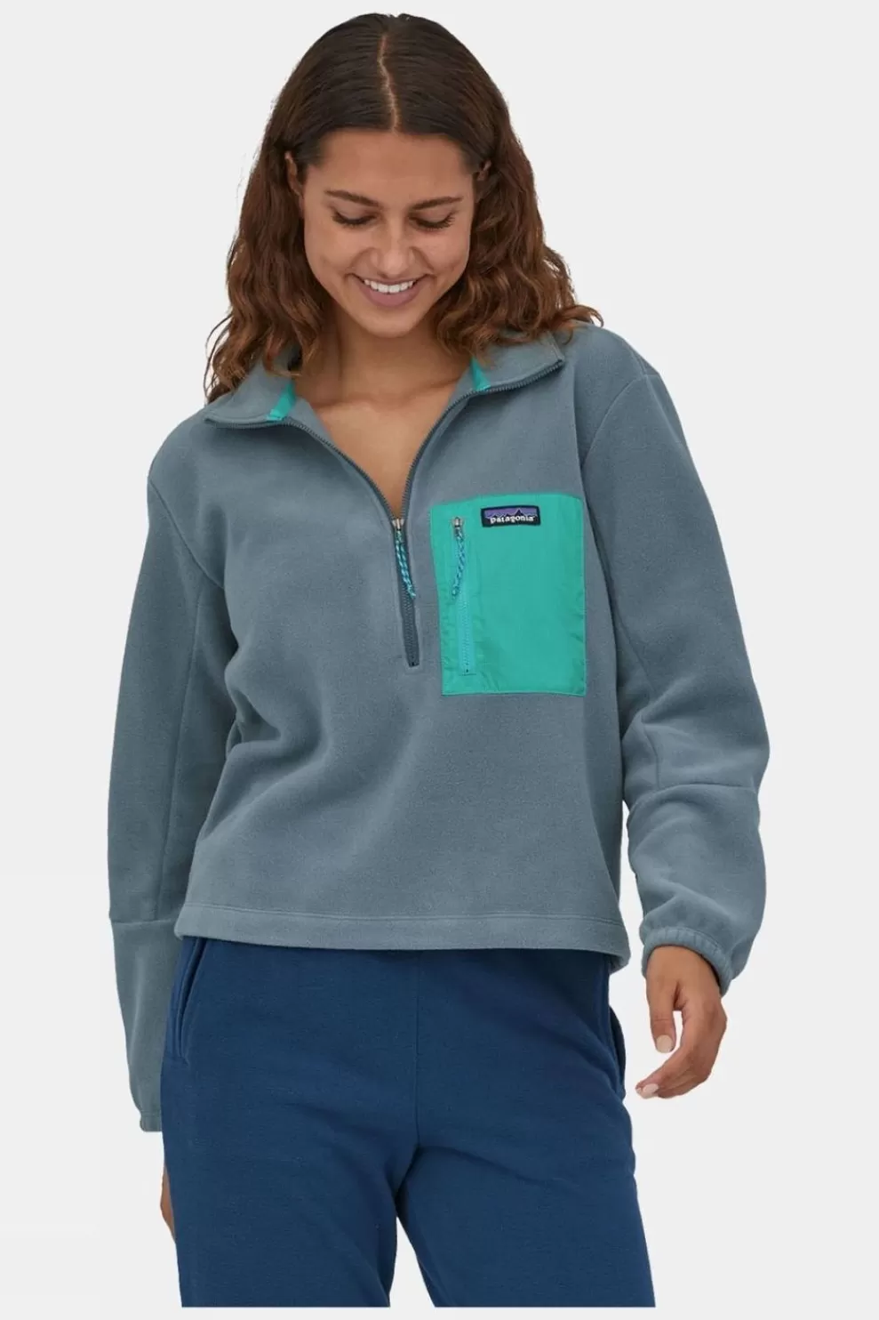 Patagonia Womens Microdini Half Zip Pullover<Women Fleeces + Mid-Layers