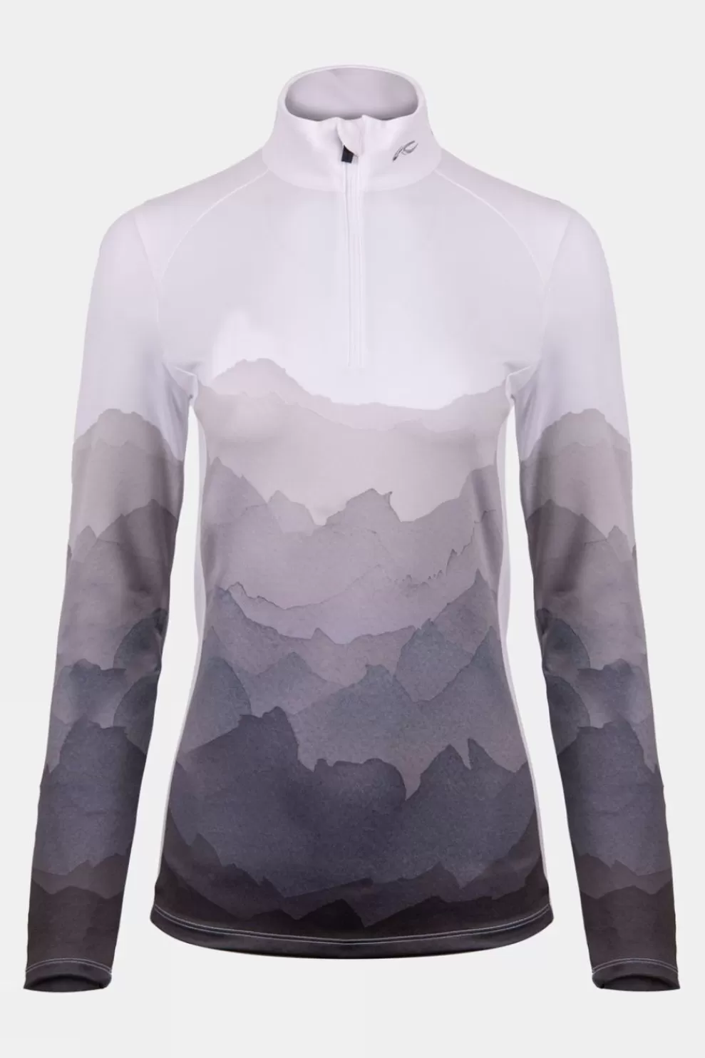 Kjus Womens Motion Print Half-Zip Top<Women Fleeces + Mid-Layers