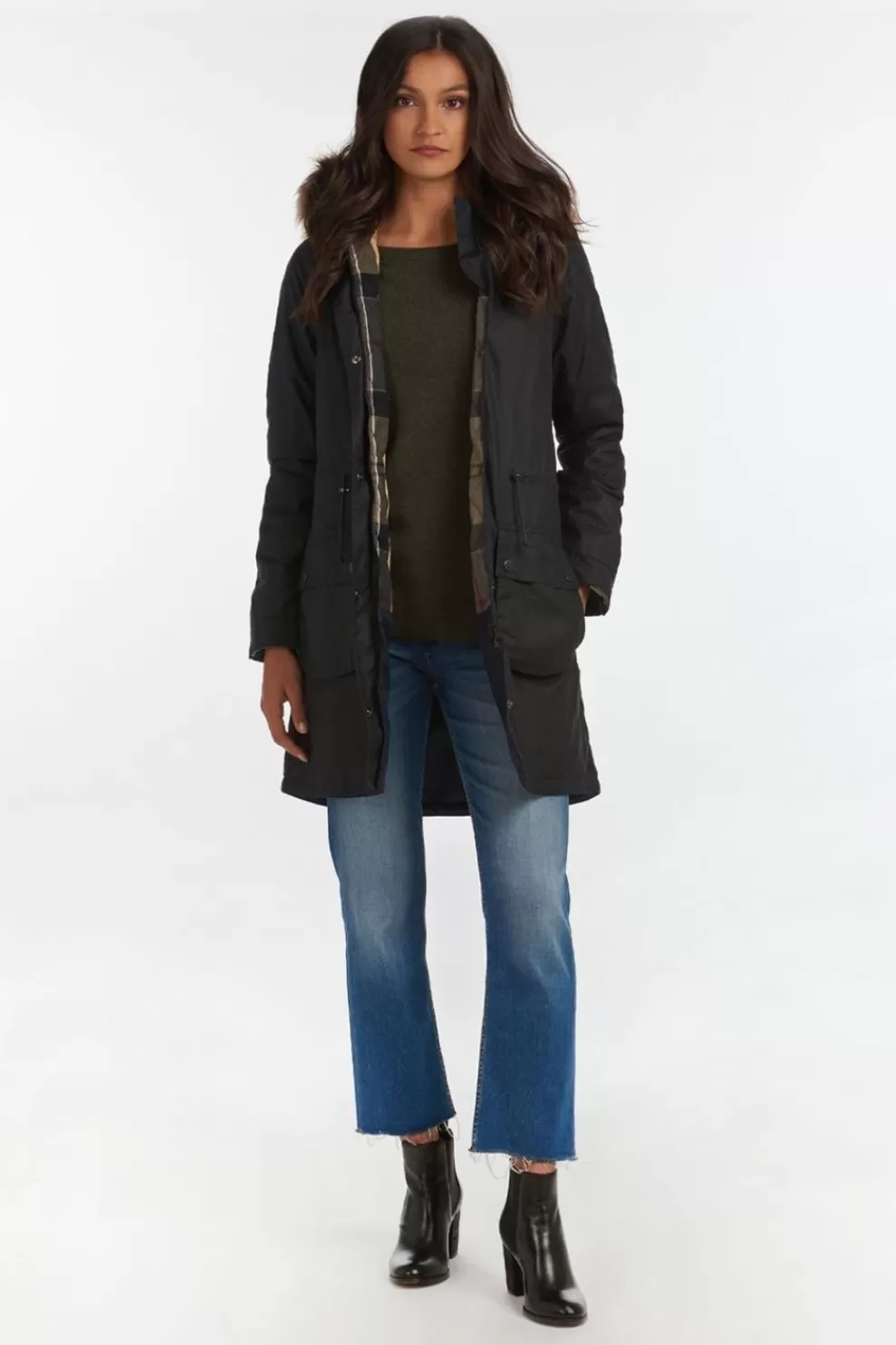 Barbour Womens Mull Wax Jacket<Women Casual Jackets