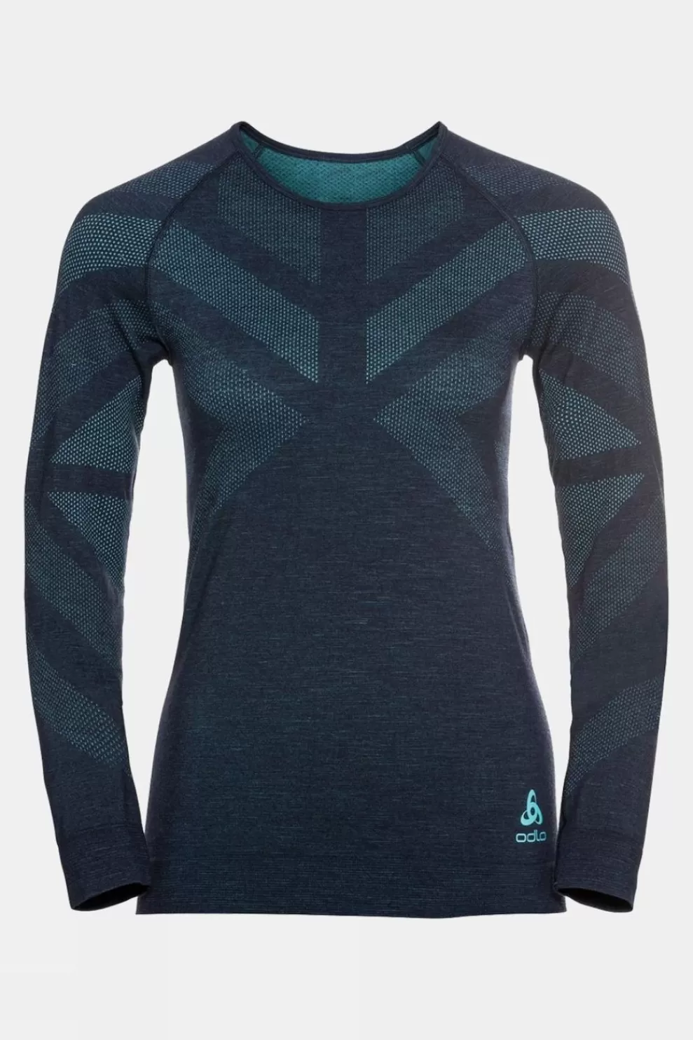 Odlo Womens Natural + Kinship Long Sleeve Crew Neck<Women Base Layer Tops