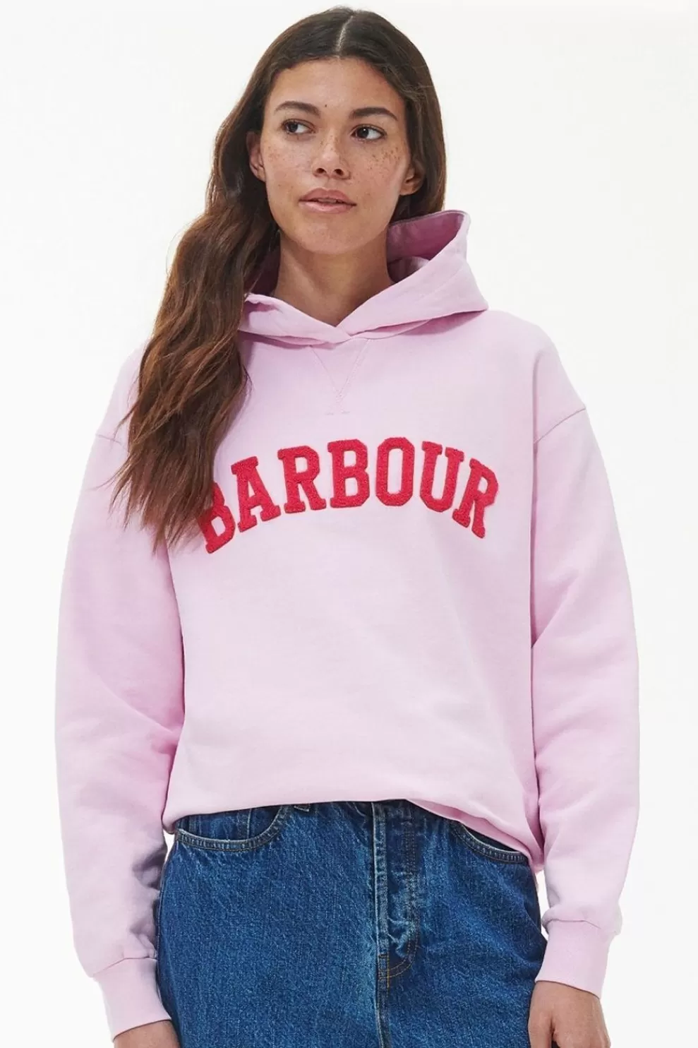 Barbour Womens Northumberland Patch Hoodie<Women Hoodies + Sweats