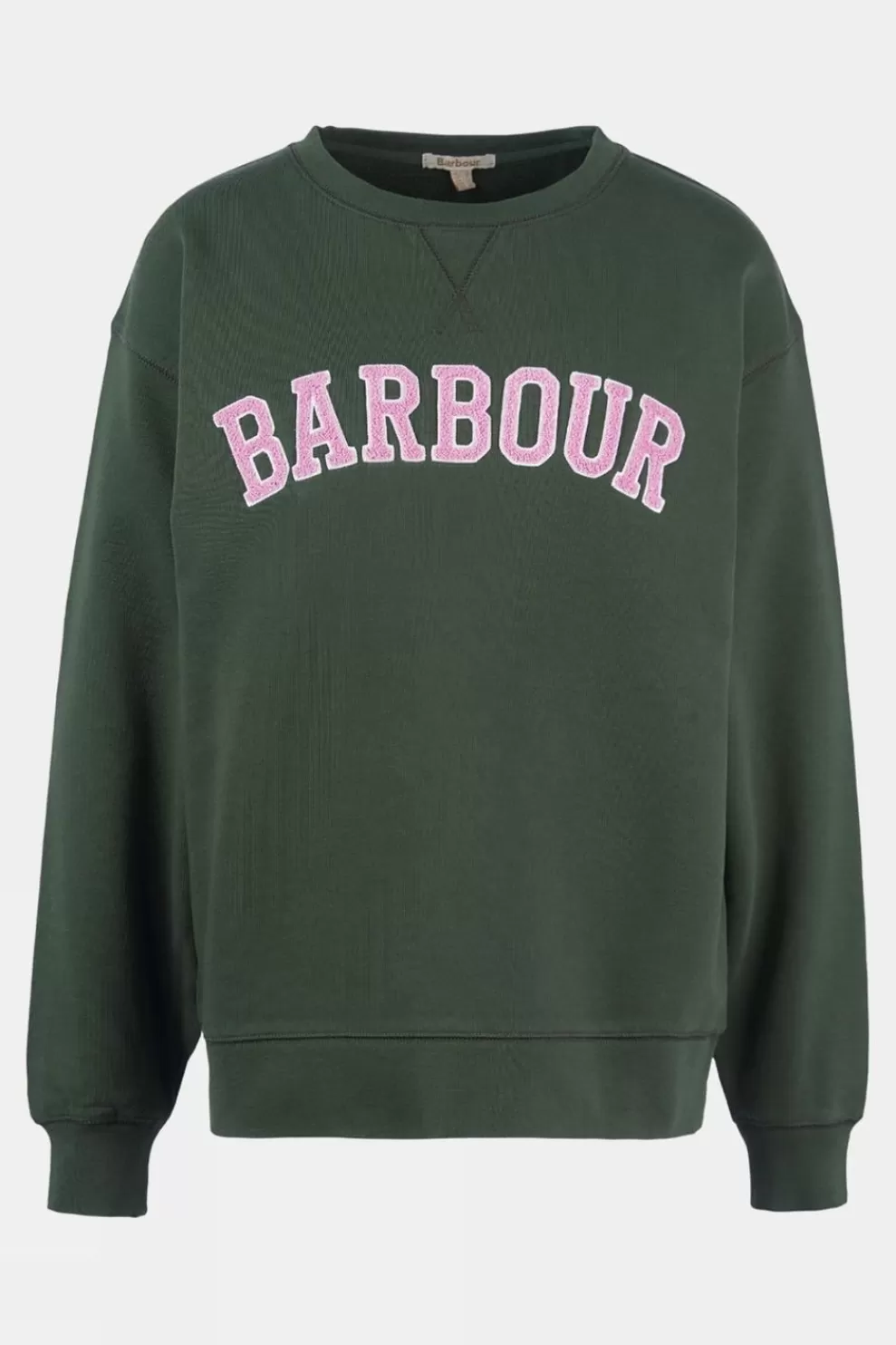 Barbour Womens Northumberland Patch Overlayer Sweatshirt<Women Hoodies + Sweats