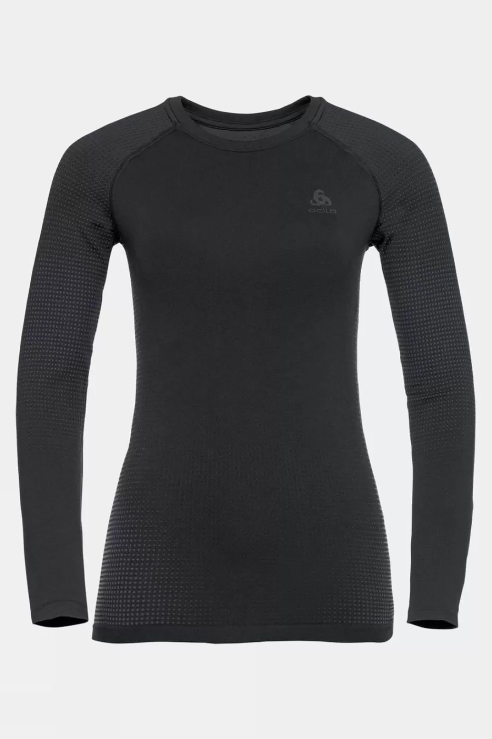 Odlo Womens Performance Warm Eco Long Sleeve Crew Neck<Women Base Layer Tops