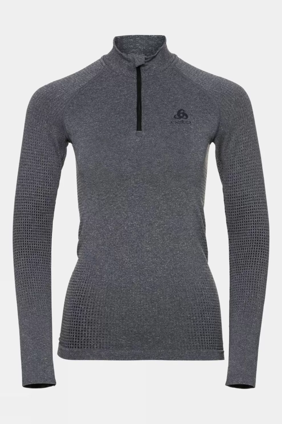 Odlo Womens Performance Warm Eco Long Sleeve Zip Neck<Women Base Layer Tops