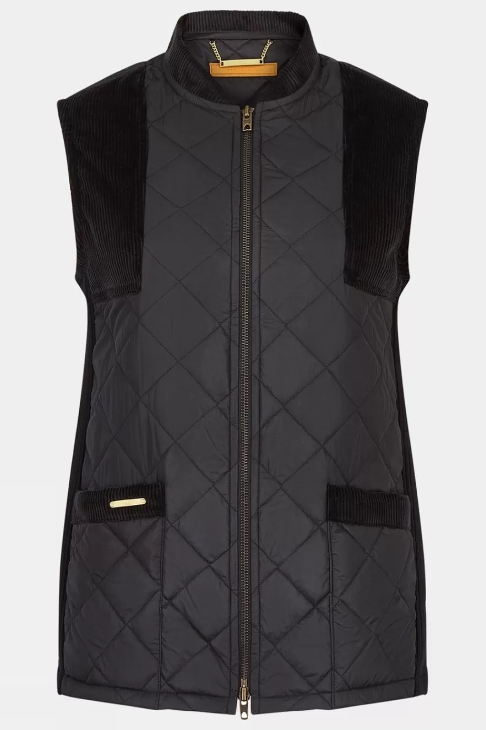 Troy London Womens Quilted Gilet<Women Casual Jackets