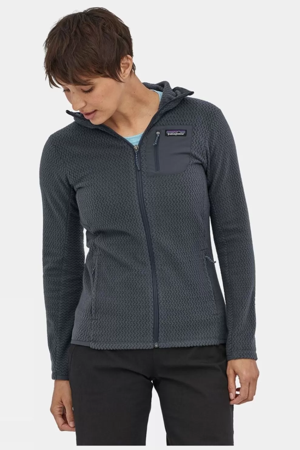 Patagonia Womens R1 Air Full-Zip Hoody<Women Fleeces + Mid-Layers