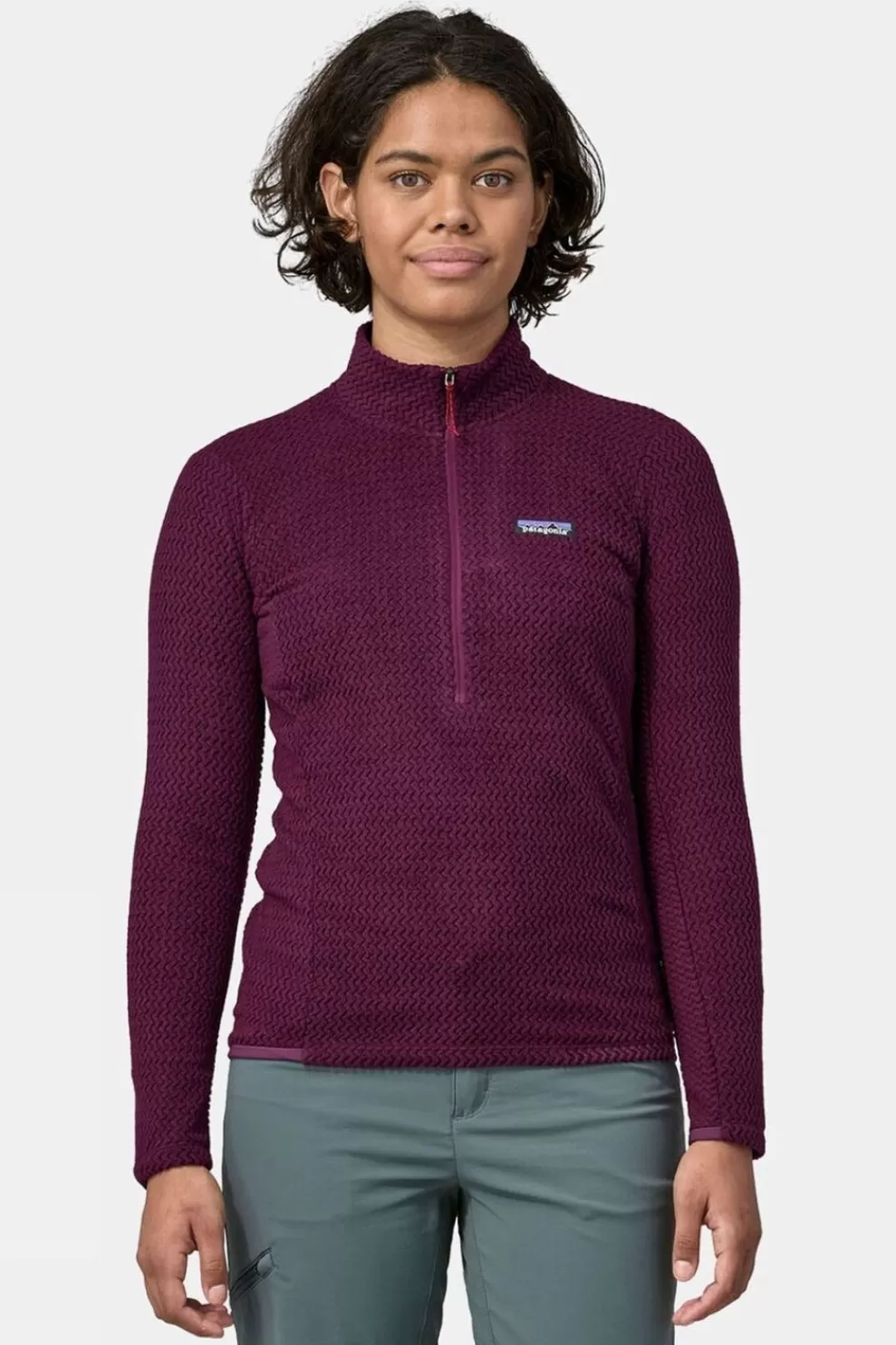 Patagonia Womens R1 Air Zip-Neck Fleece<Women Fleeces + Mid-Layers