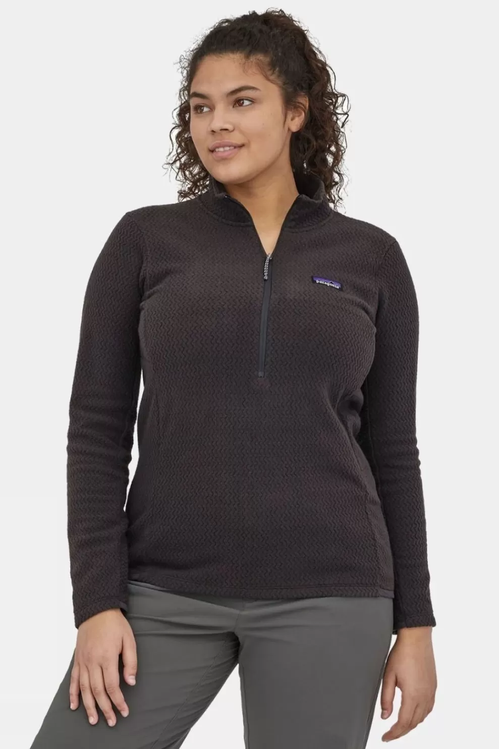 Patagonia Womens R1 Air Zip-Neck Fleece<Women Fleeces + Mid-Layers