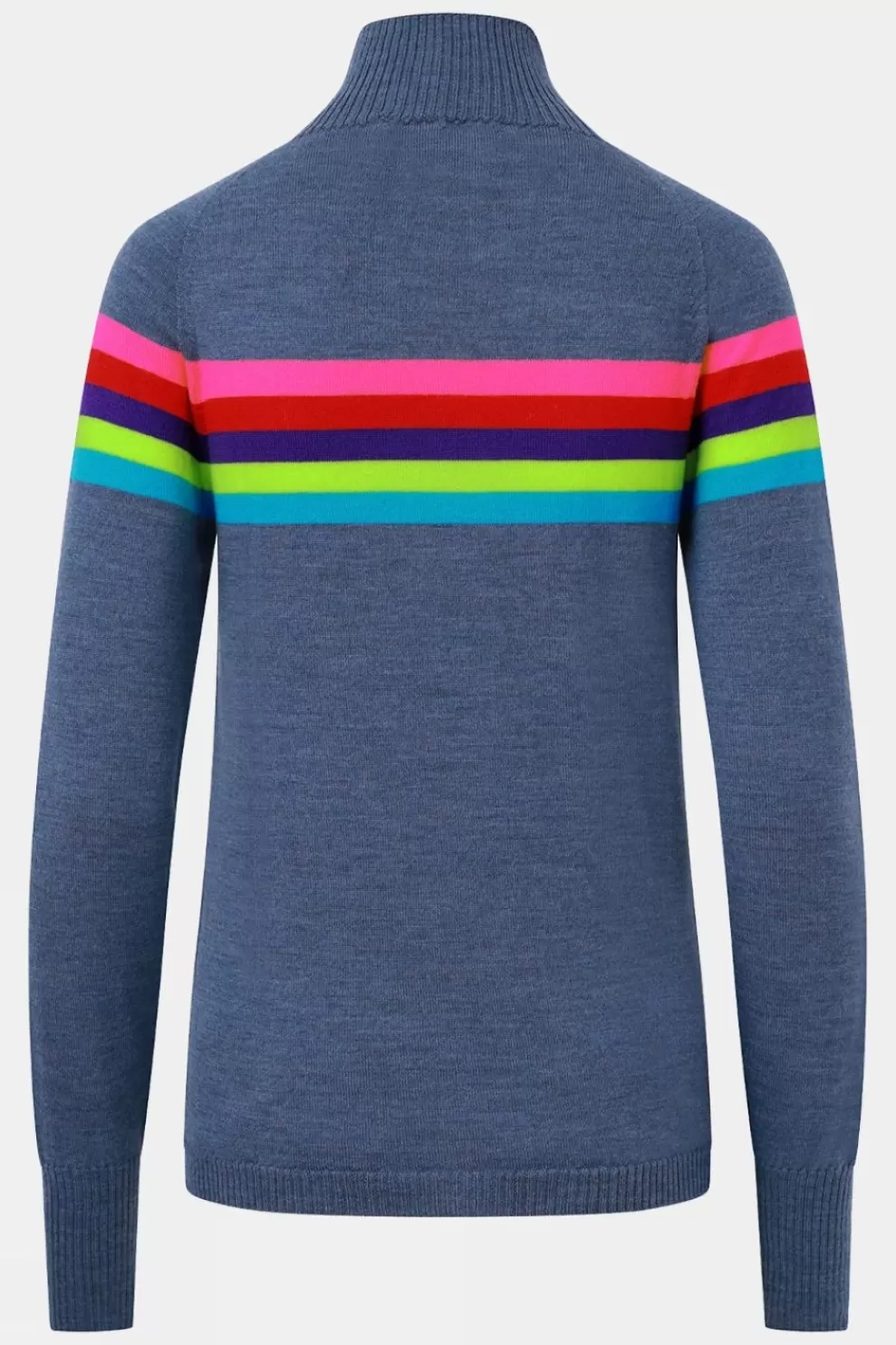 Snow Finel Womens Rainbow Merino Midlayer Top<Women Fleeces + Mid-Layers