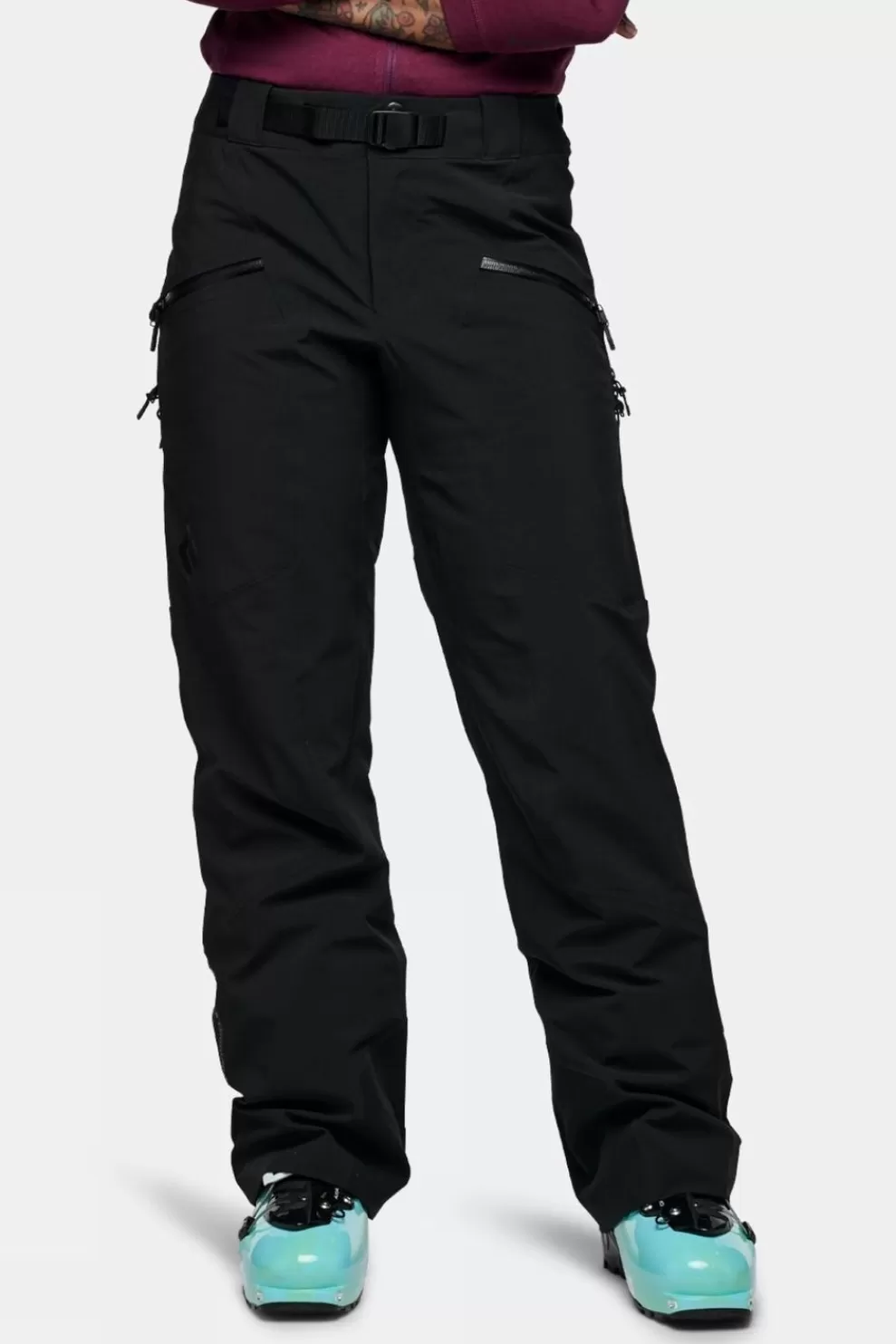 Black Diamond Womens Recon Stretch Insulated Ski Pants - Regular<Women Ski Pants